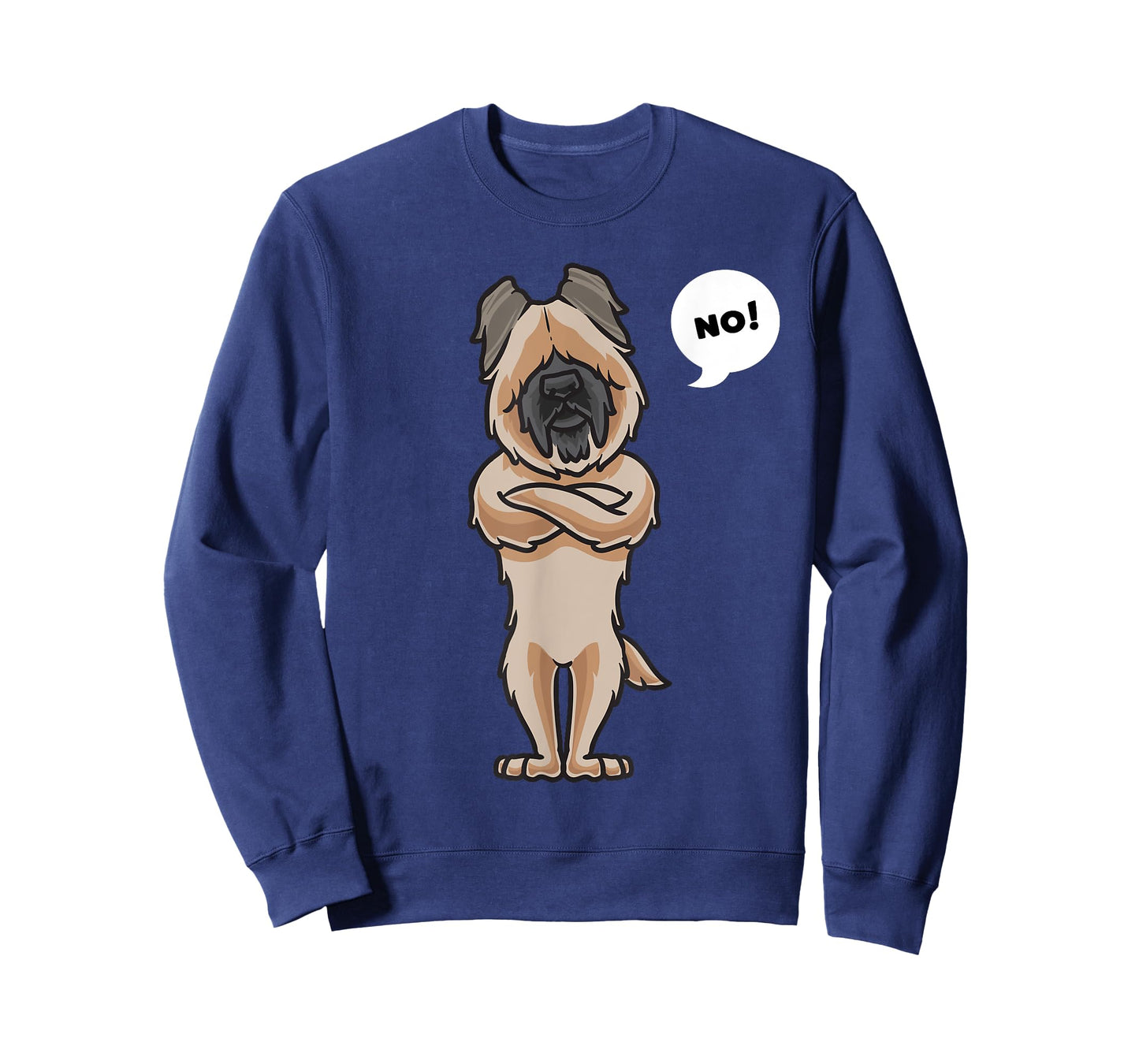 Stubborn Briard Dog funny T-Shirt