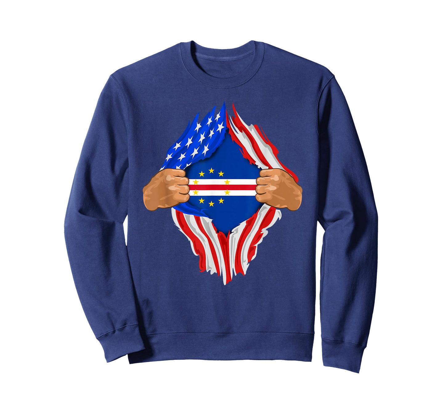 Cape Verde Blood Inside Me T-Shirt | Cape Verde Flag Gift T-Shirt