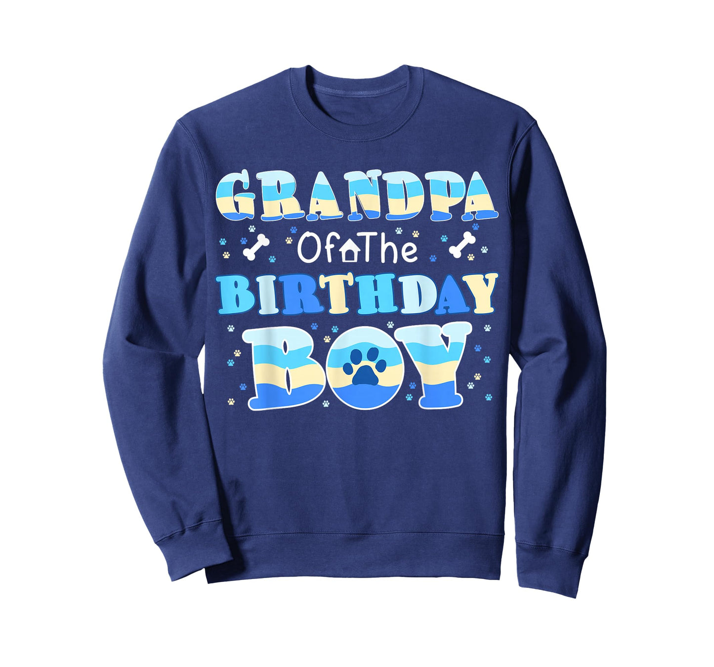 Grandpa of The Birthday Boy Celebration Family Love T-Shirt