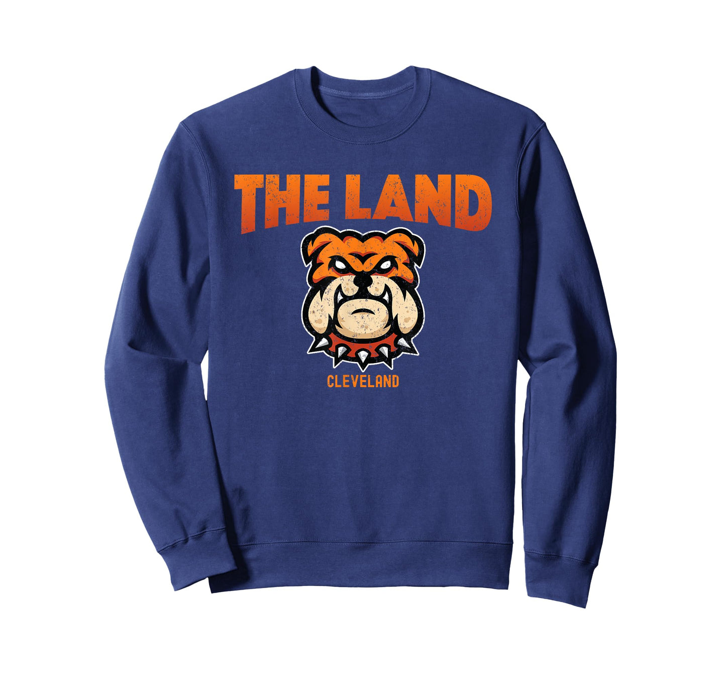 Cleveland Ohio The Land Football Dog Lover Bulldog Men Women T-Shirt