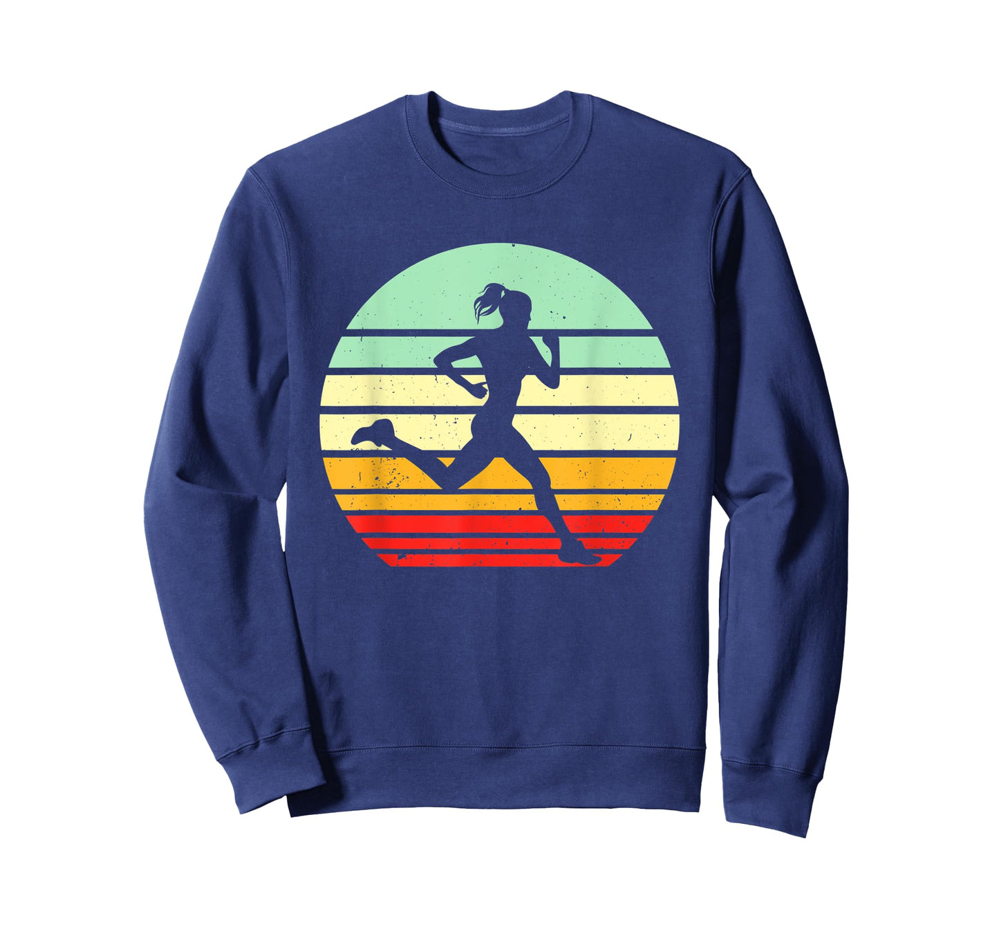 Vintage Running Marathon Jogging Run 80s Retro Runner T-Shirt
