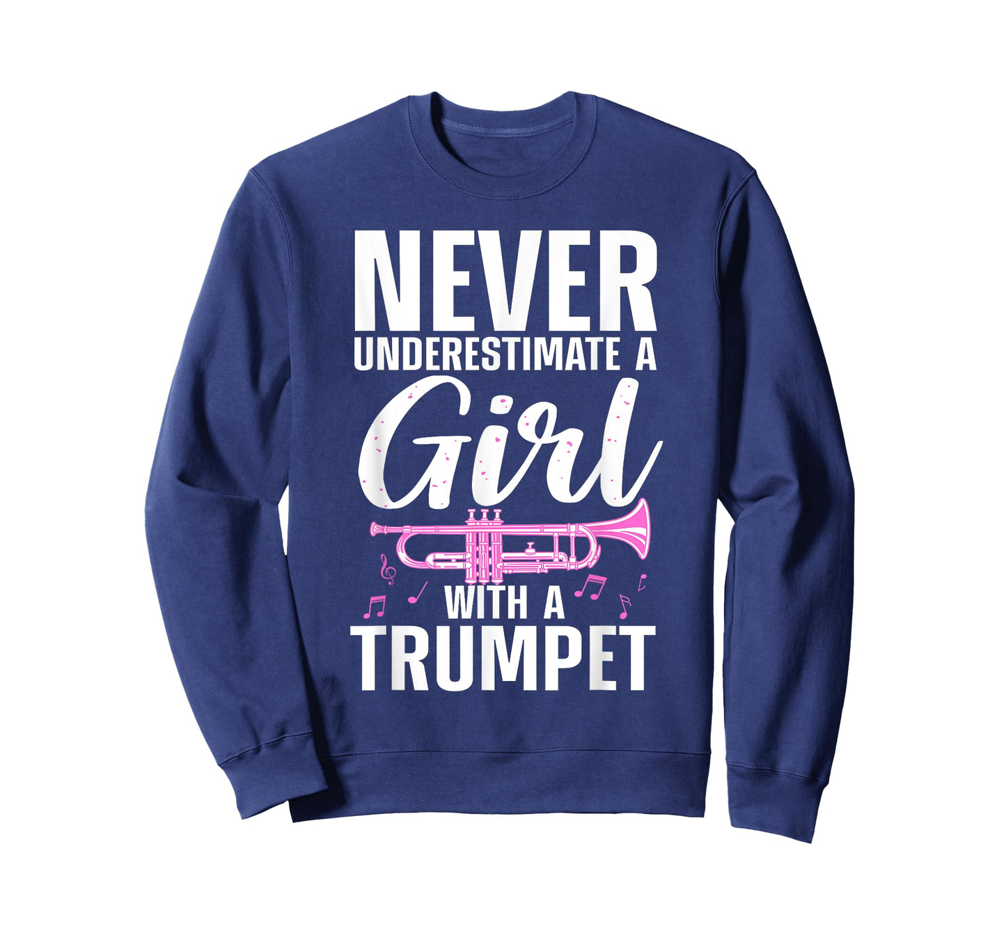 Cool Trumpet For Women Girls Marching Band Trumpet Player T-Shirt