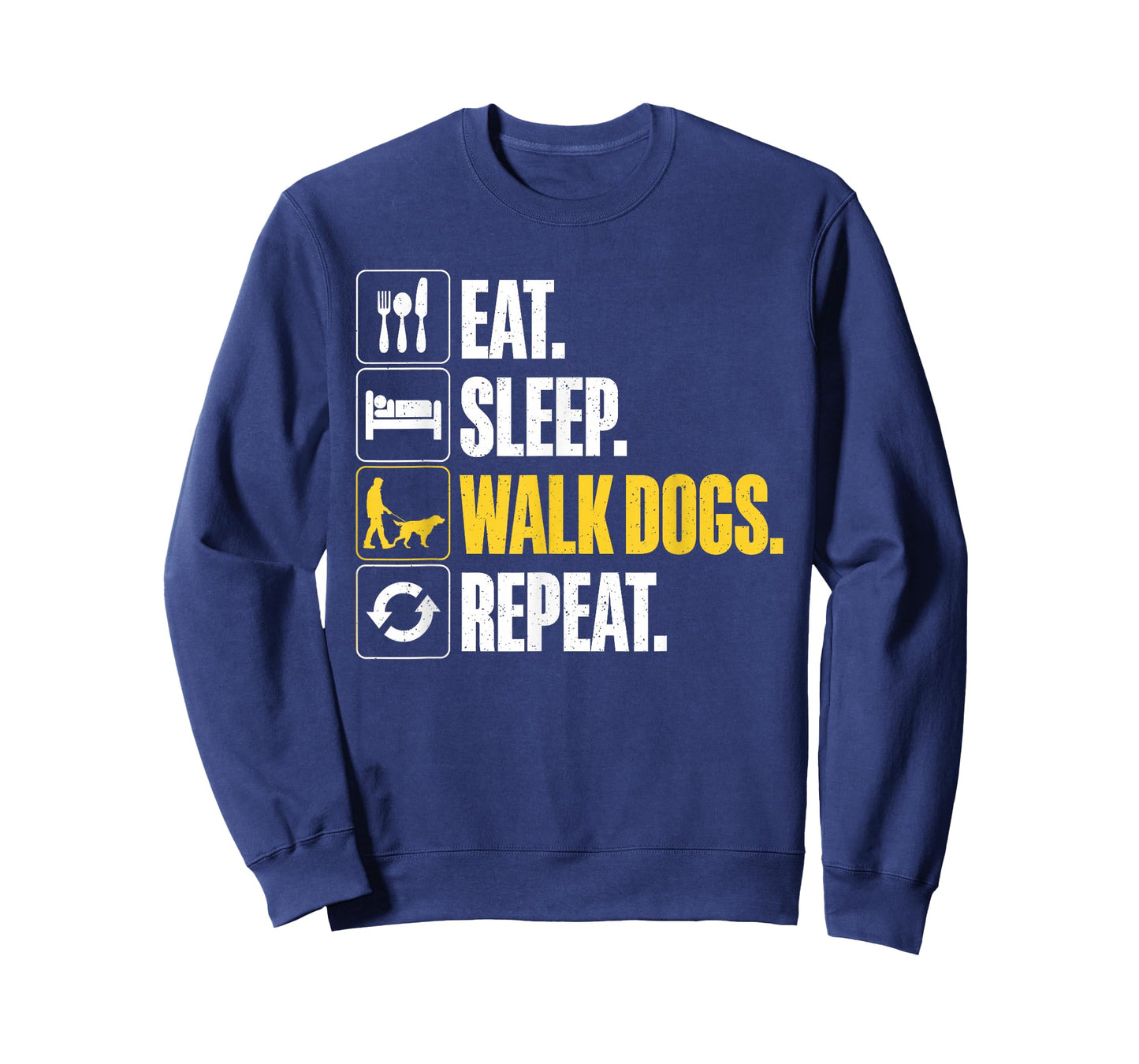 Funny Dog Waking Design For Dog Walker Men Women Pet Walker T-Shirt