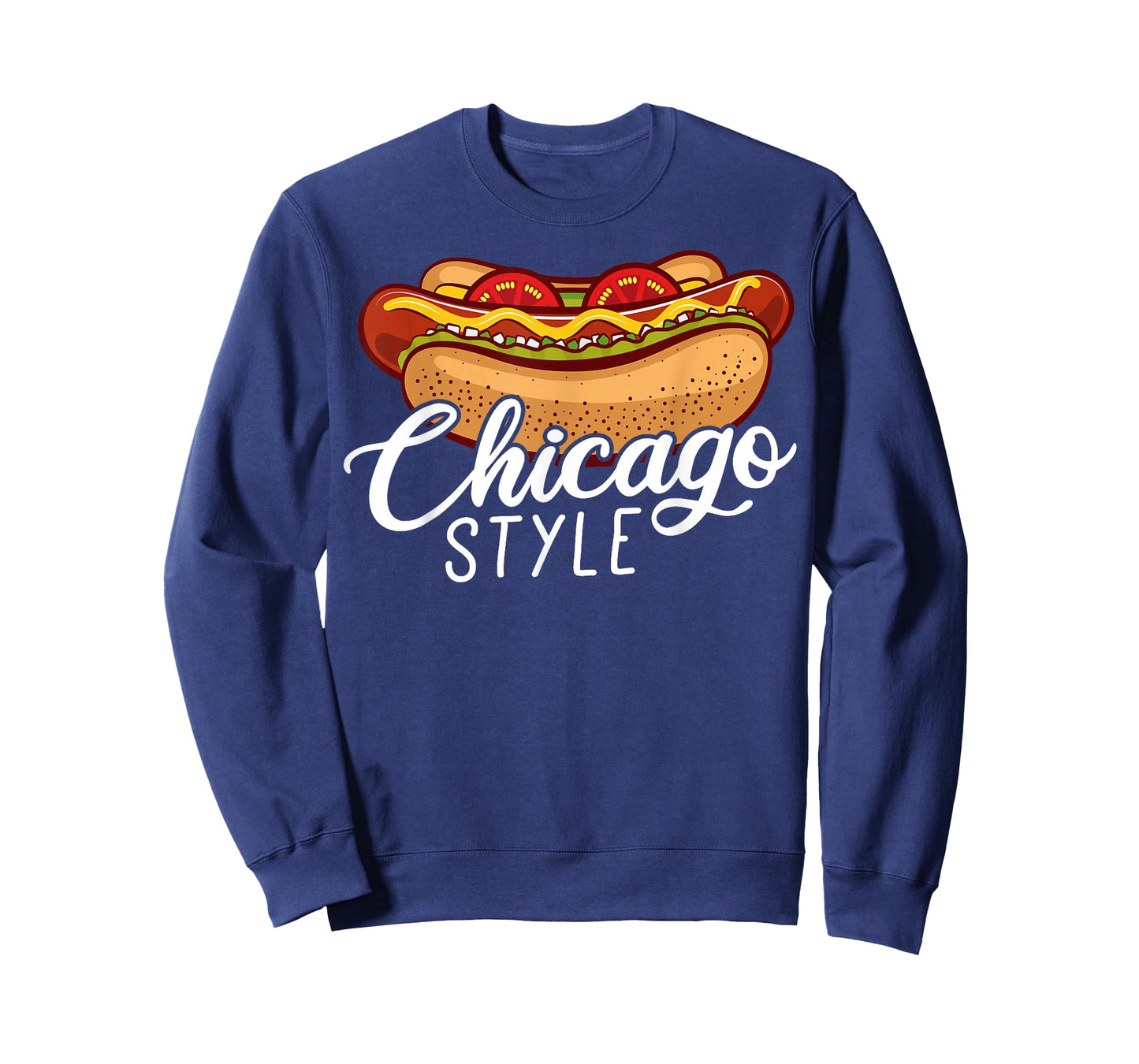 Chicago Style HOT Dog Gift Hotdog T-Shirt