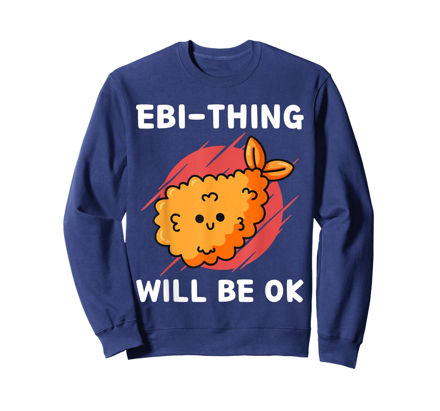 Cute Kawaii Tempura Ebi-Thing Will Be Ok Kawaii Aesthetic T-Shirt