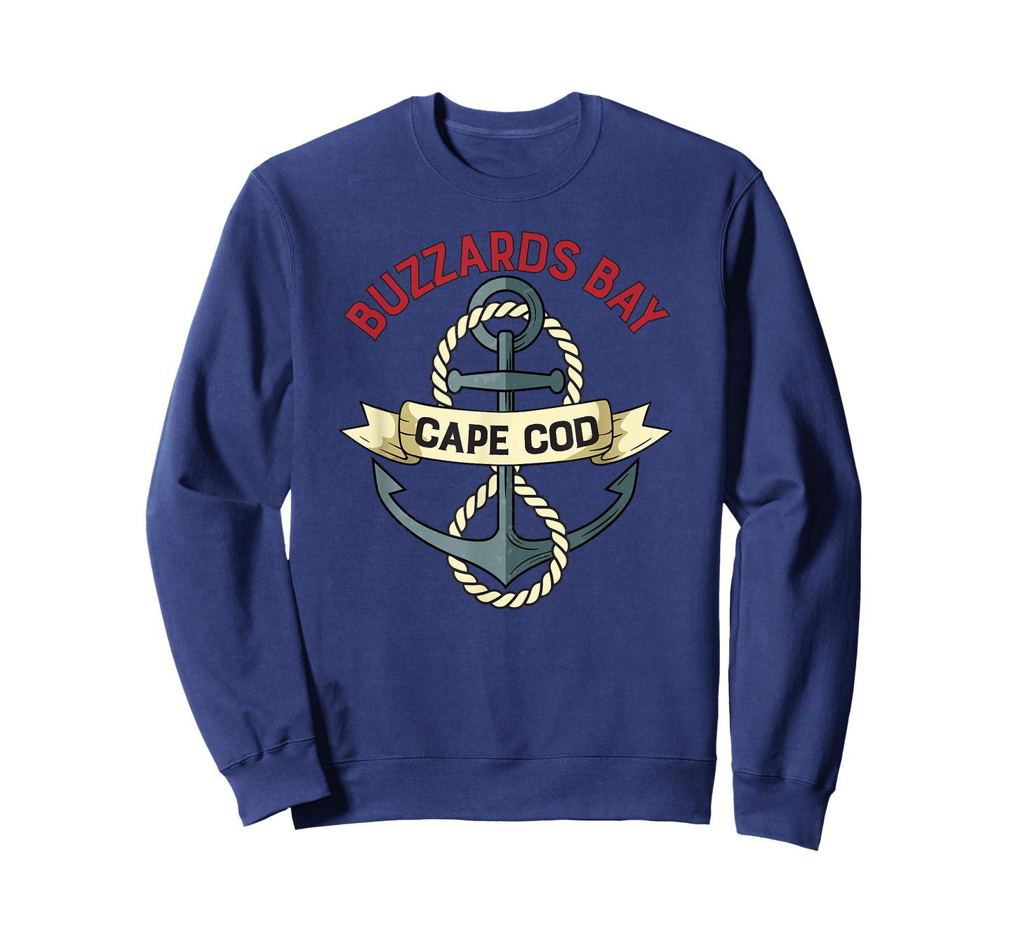 Buzzards Bay Anchor graphic T-Shirt