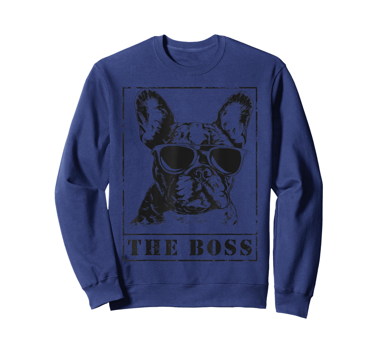 The Funny Frenchton Boss Mom Dad Dog Lover T-Shirt for Men Women Girls Kids