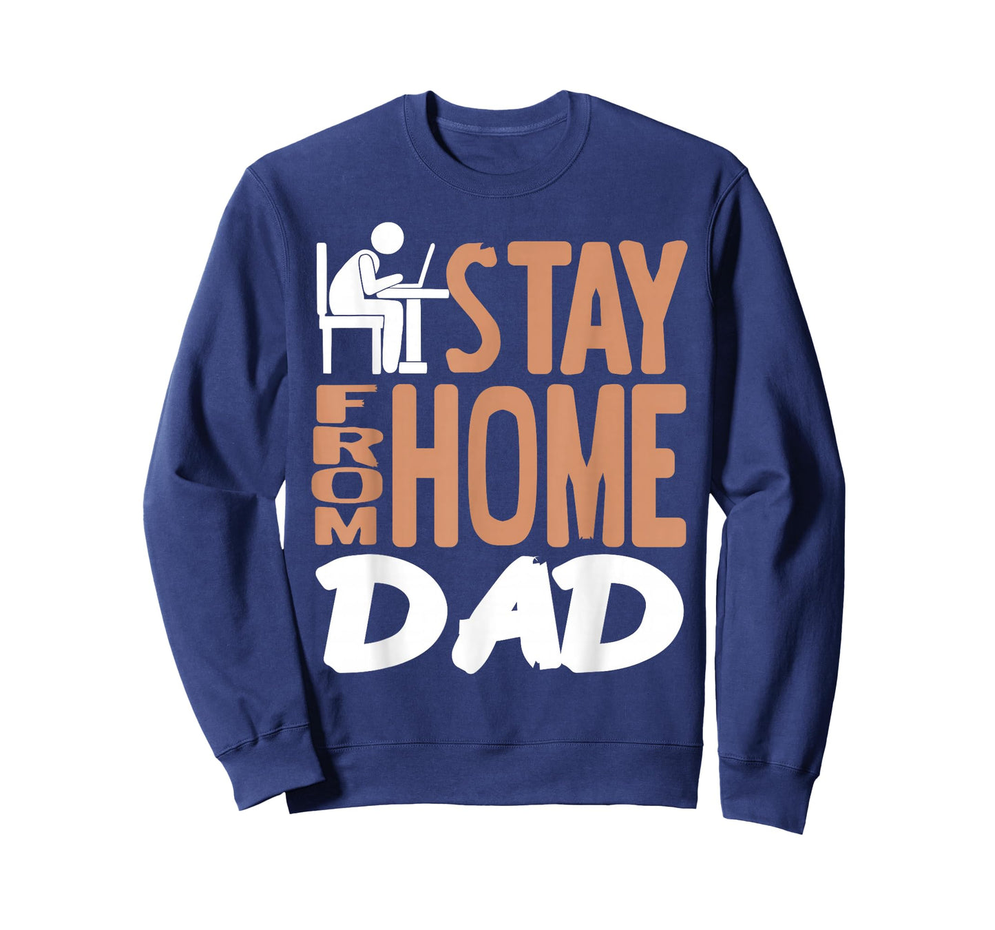 Stay from Home Dad Funny Humor for Remote Working Fathers T-Shirt