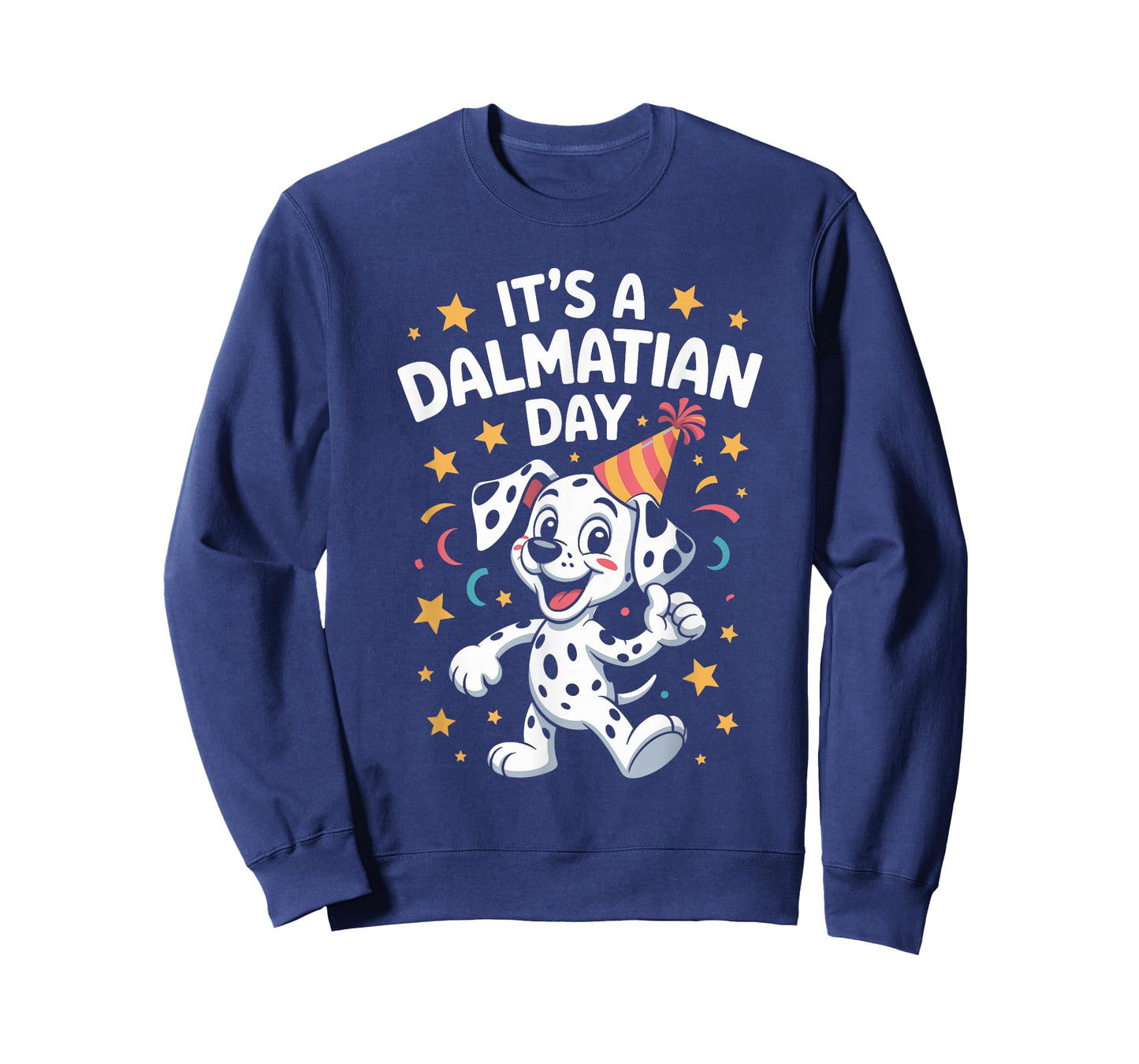 It's A Dalmatian Day Cute Funny Spotted Pet Dog Owner Breed T-Shirt