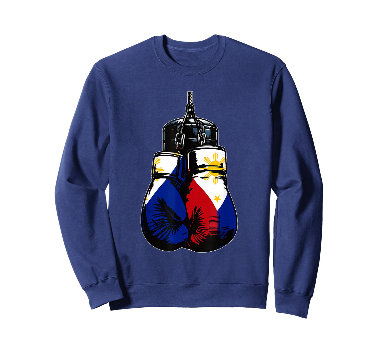 Proud Heritage Philippines Flag Boxing Gloves T-Shirt