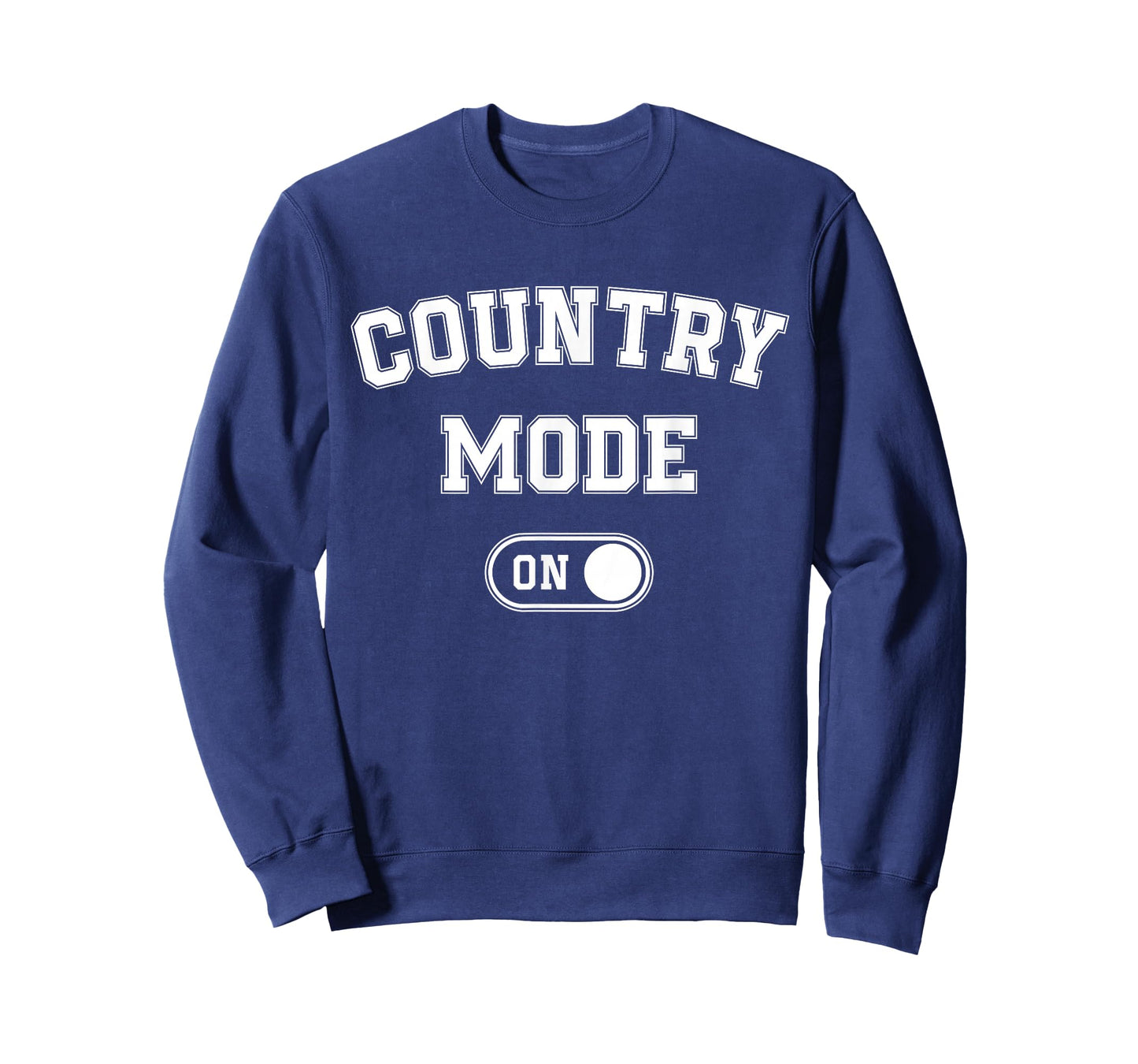 Country Mode On Funny Cowboy Gift Singer Farmer Cowgirl T-Shirt