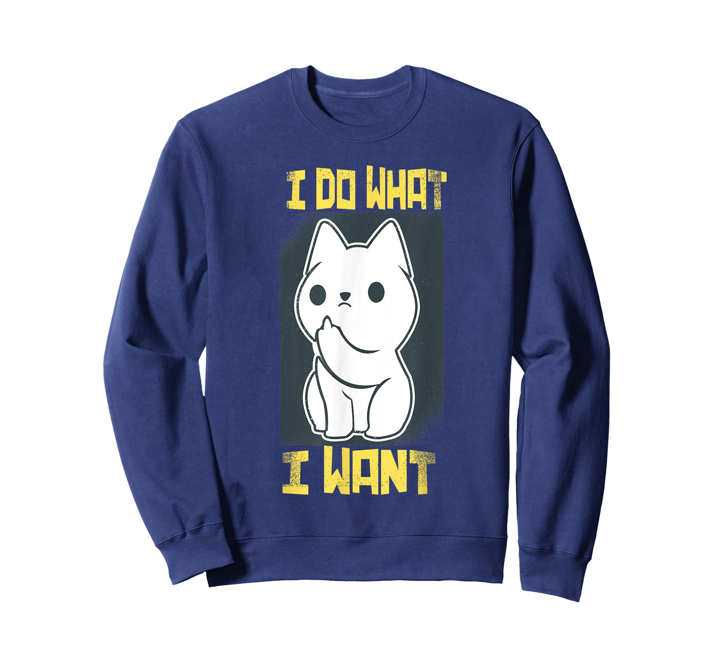 I Do What I Want Funny Cat Tee Kitten Angry Paws Cat Lovers T-Shirt for Men Women Kids