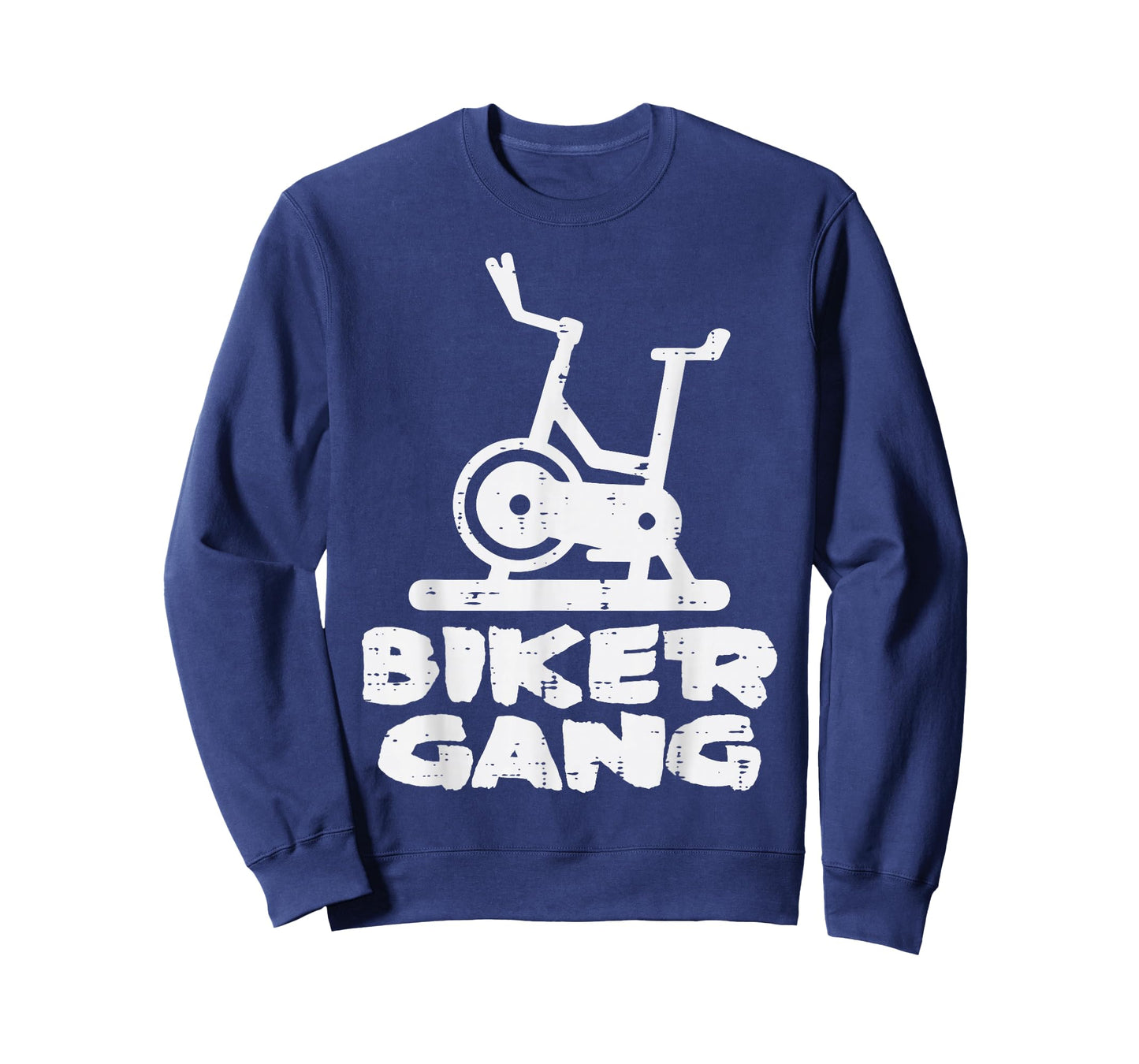 Gym Biker Gang Funny Spin Cycling Workout Fitness Women Men T-Shirt