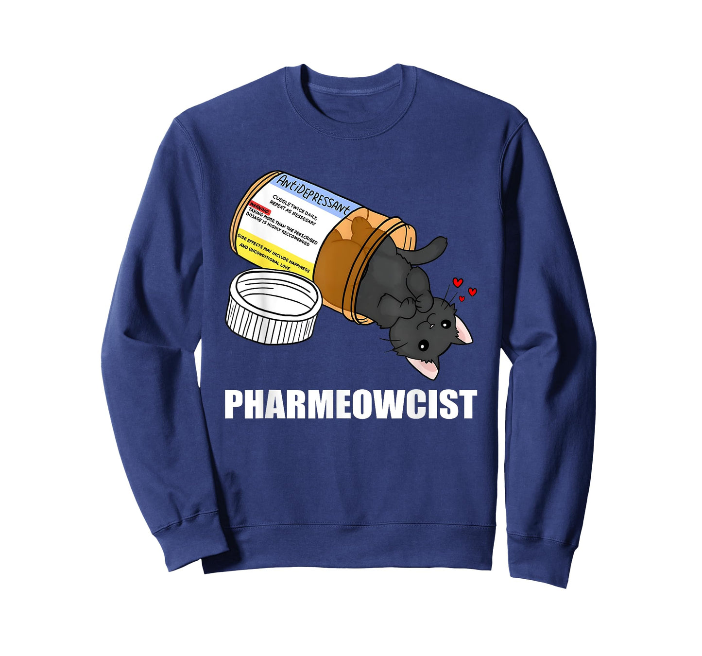 Pharmacist Anti Depressant Cat T-Shirt