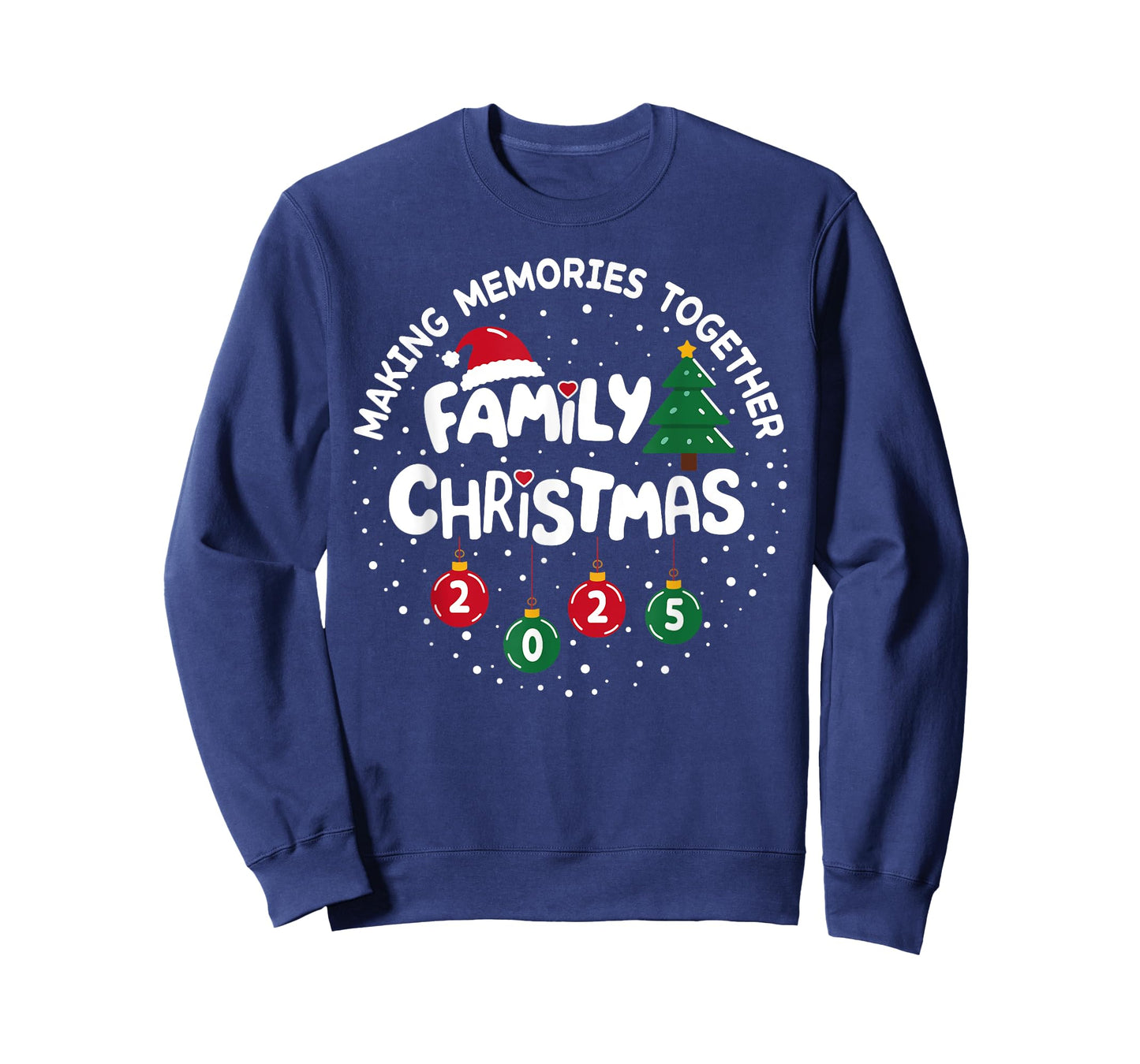 Family Christmas 2025 Making Memories Funny Xmas Pajamas T-Shirt