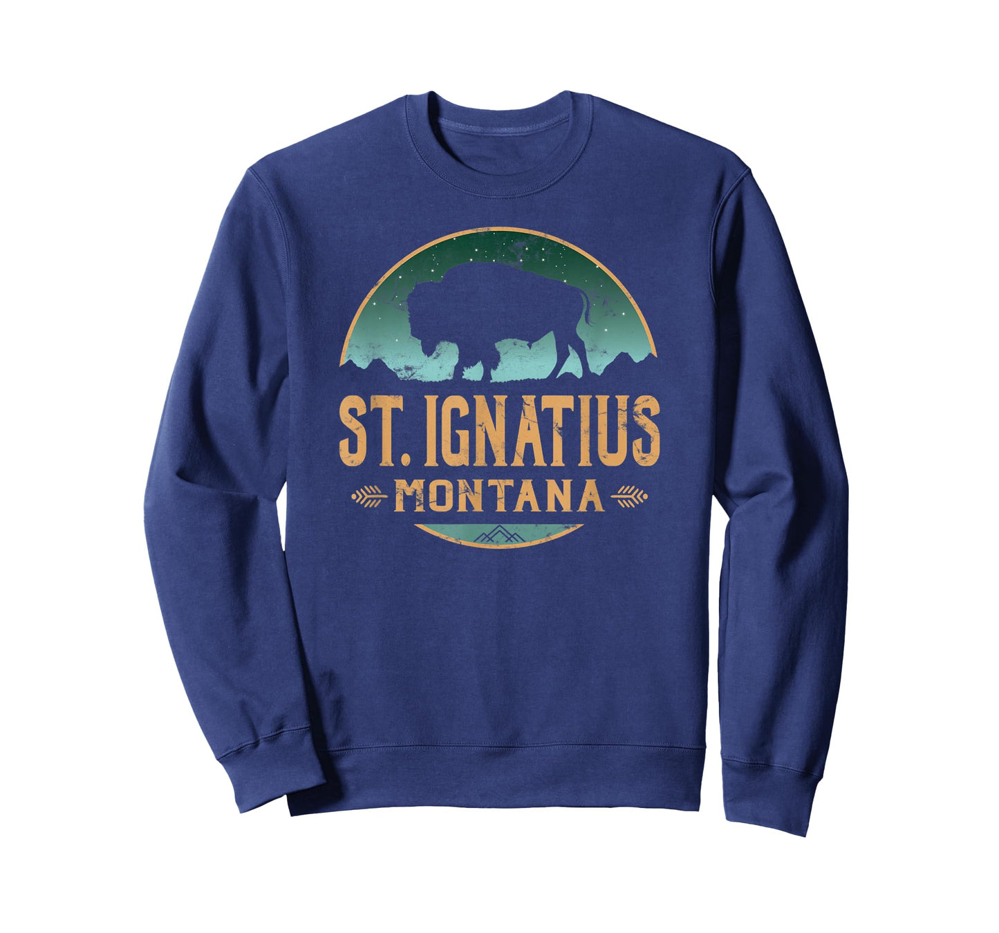 St. Ignatius Montana MT Buffalo Bison T-Shirt