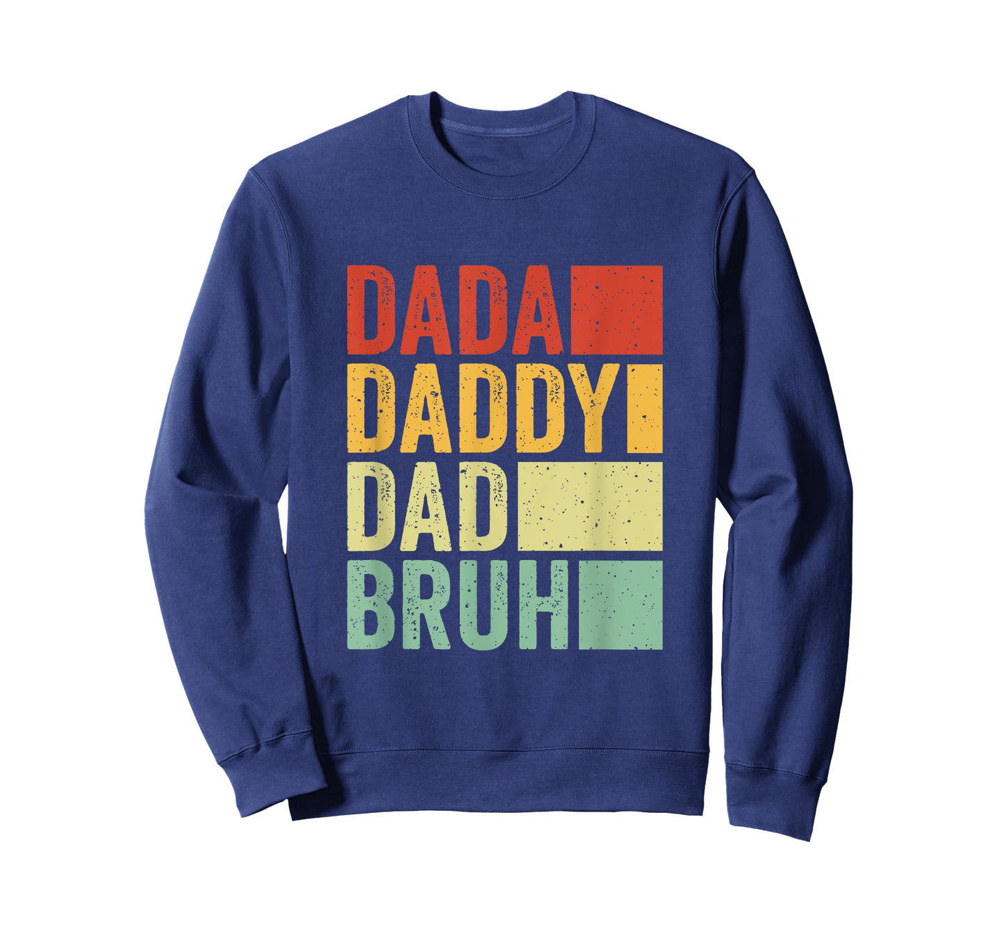 Dada Daddy Dad Bruh Vintage Father's Day Husband Father Mens T-Shirt