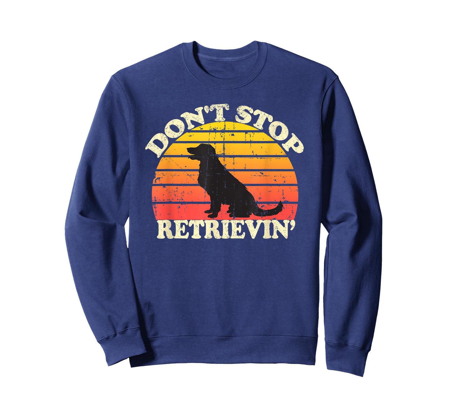 Don't Stop Retrieving Retro Golden Retriever Mom Dad T-Shirt
