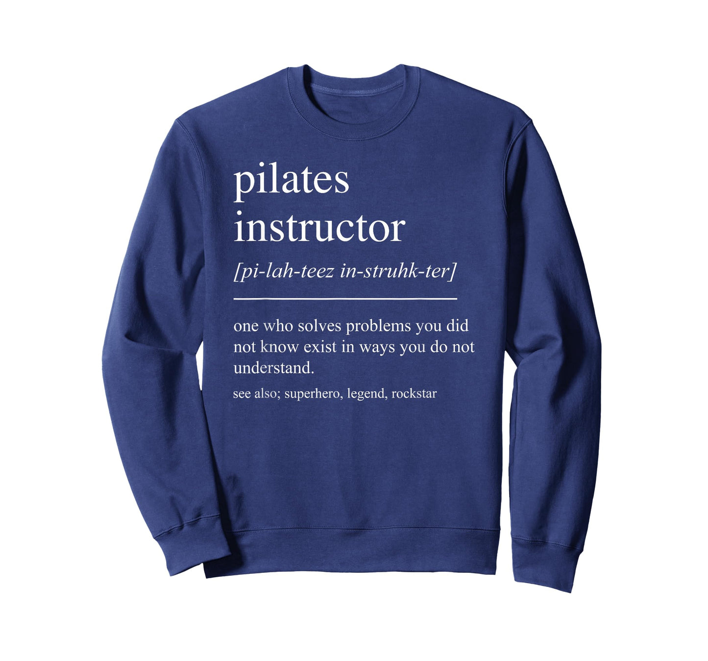 Funny Pilates Instructor Definition Pilates Teacher T-Shirt for Men Women