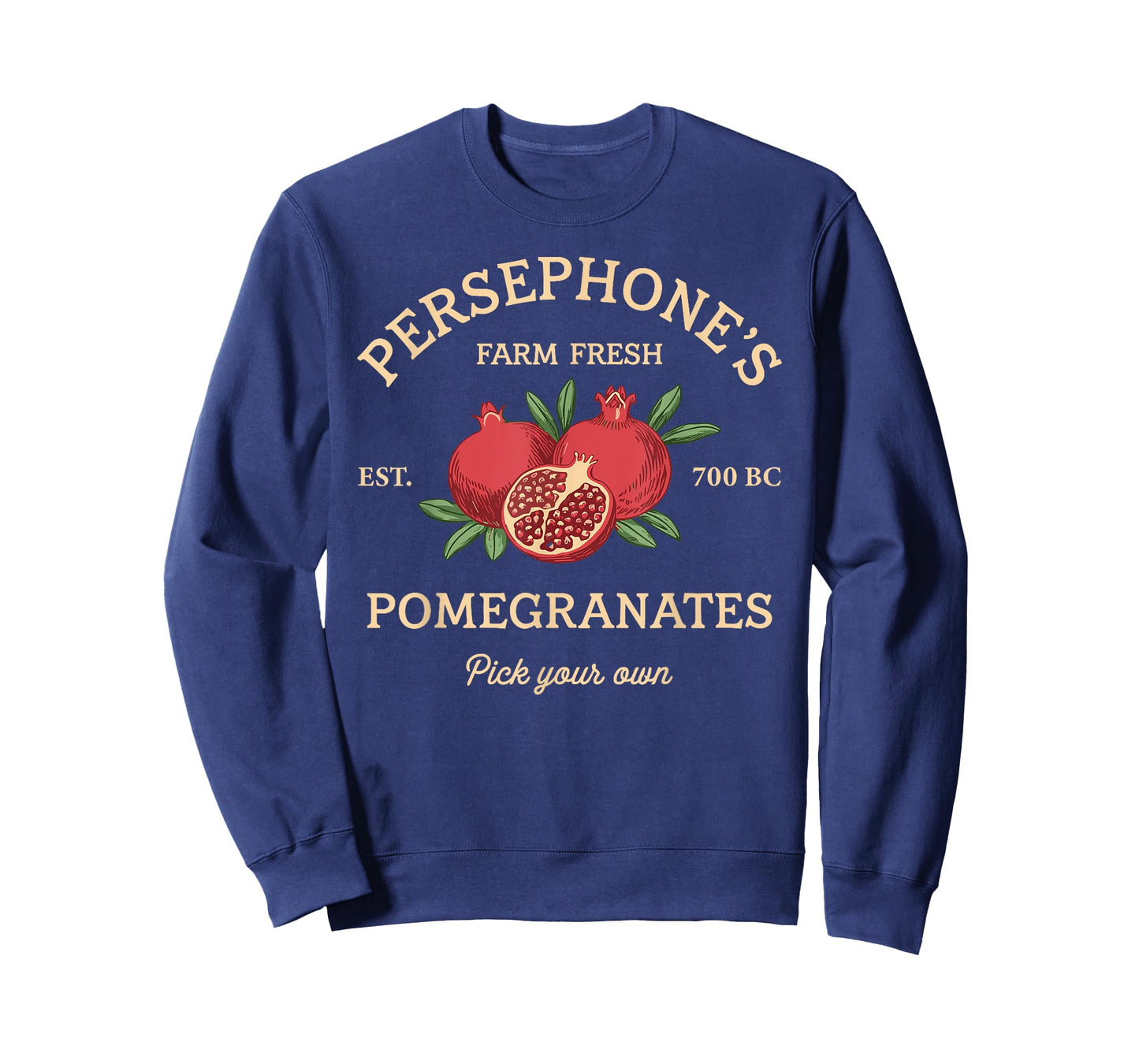 Persephone's Pomegranates Vintage Ancient Greek Mythology T-Shirt