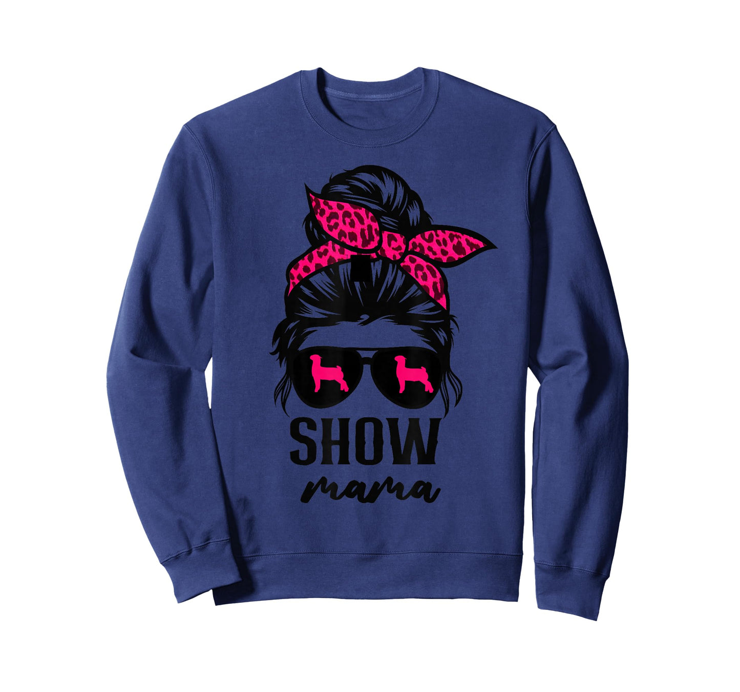 goat show mom goat Boer show mama T-Shirt