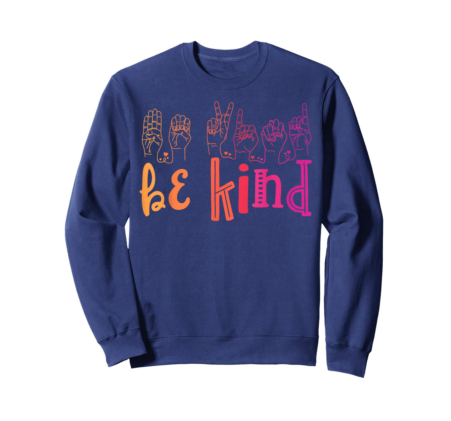 Be Kind Deaf Awareness Shirt Sign Language Kindness Matters T-Shirt