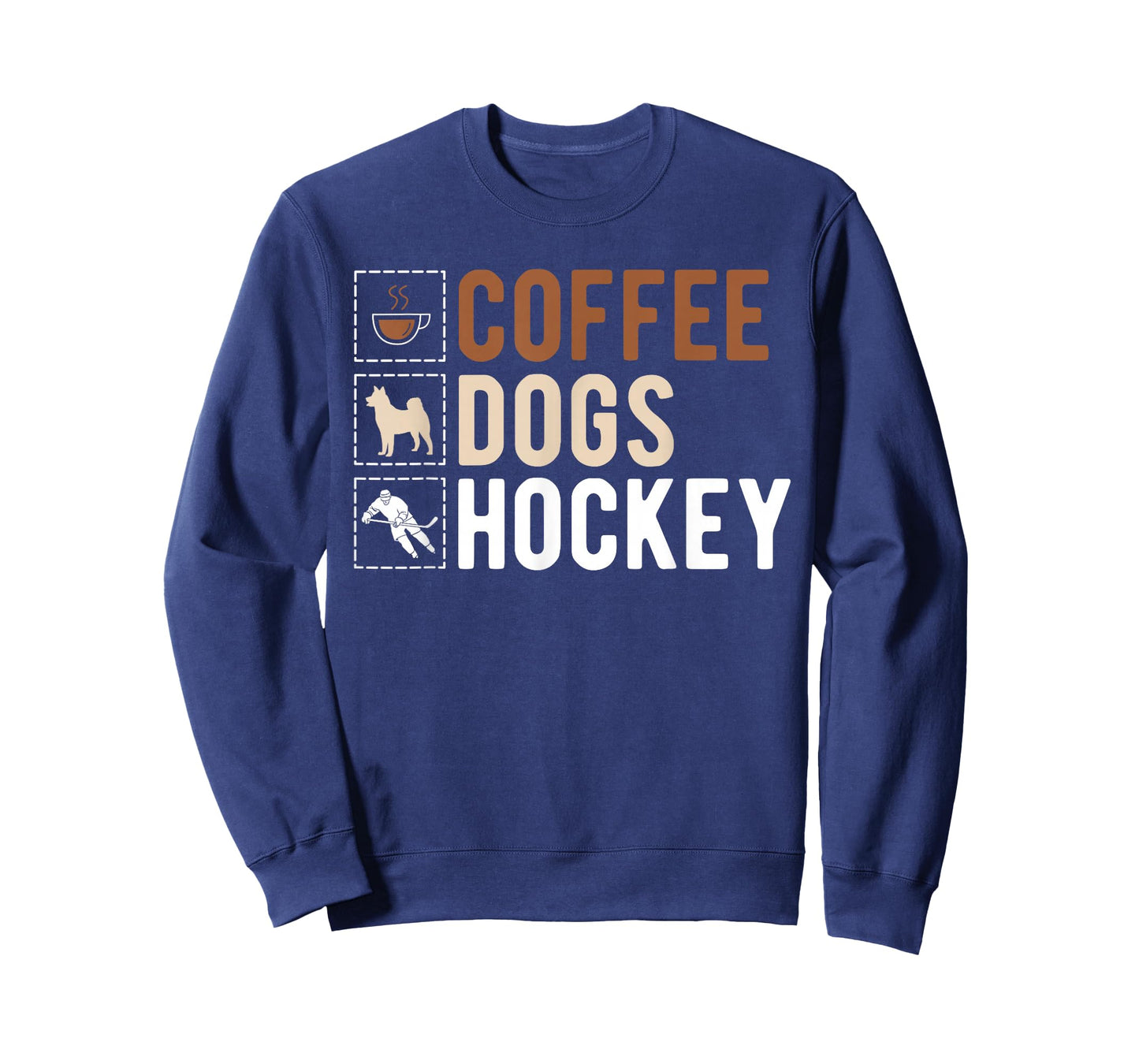 Coffee Dogs Hockey Ice Hockey Player T-Shirt