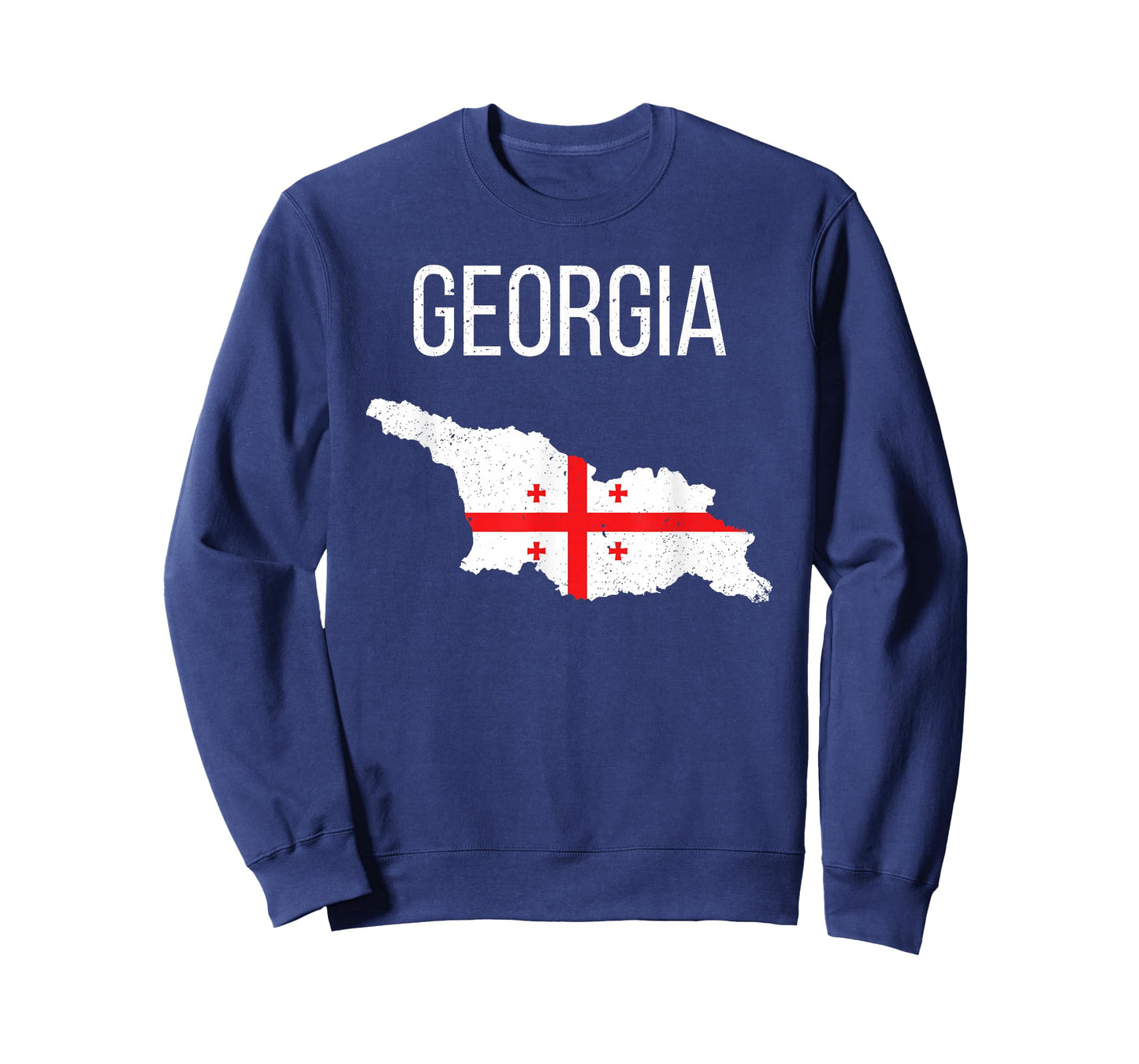 Georgia Flag Country Independence Map Men Women Tbilisi Men T-Shirt