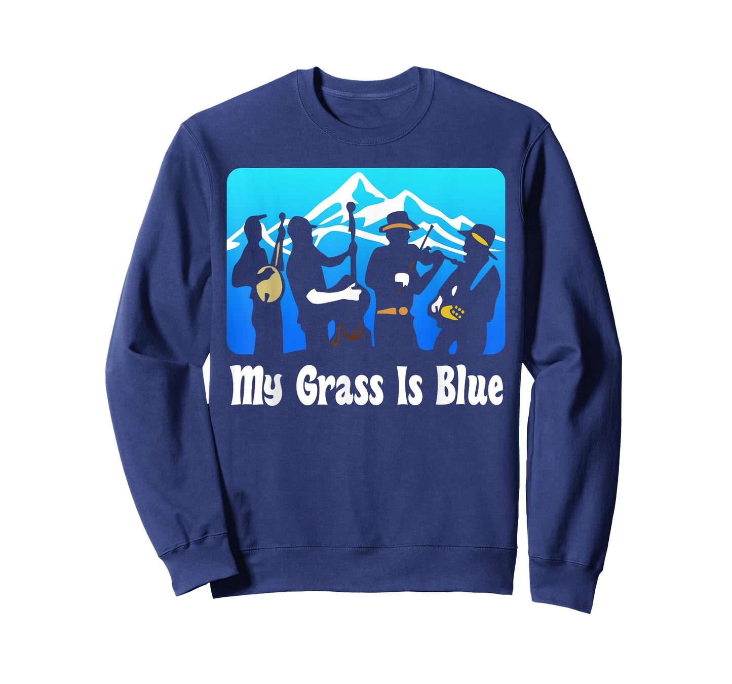 My Grass Is Blue Gift, Bluegrass Gift, Music Gesch T-Shirt