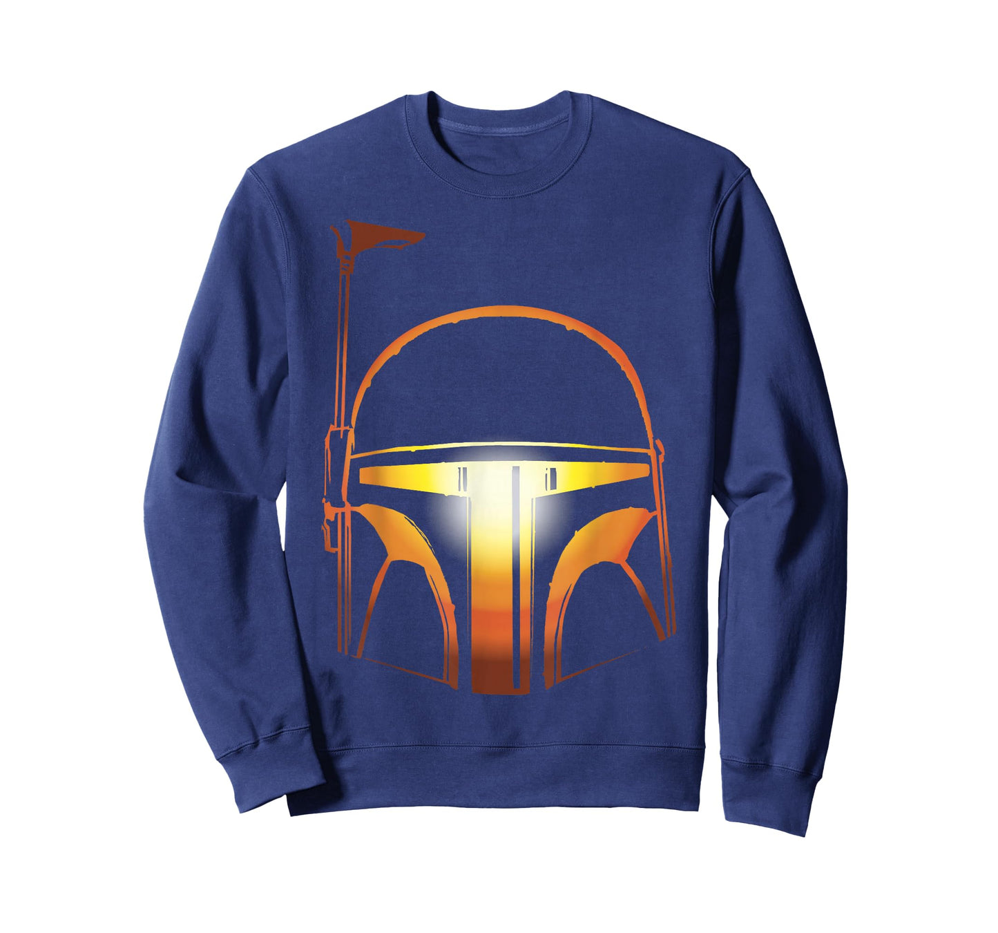 Star Wars Boba Fett Orange Halloween Helmet Glow T-Shirt