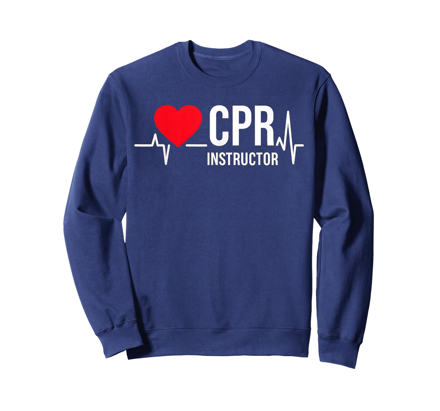 Heartbeat CPR Instructor First Aid Training Men Women T-Shirt