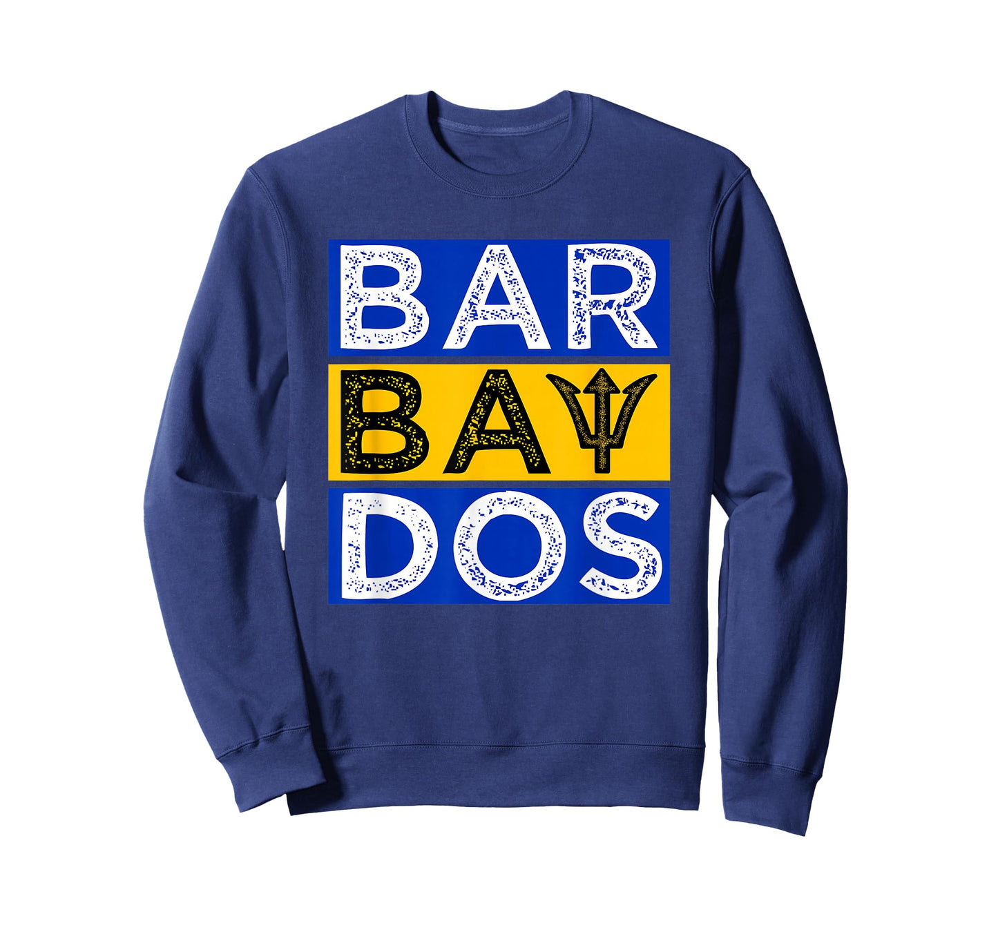 Barbados Flag With Barbados Trident Bajan Soca T-Shirt