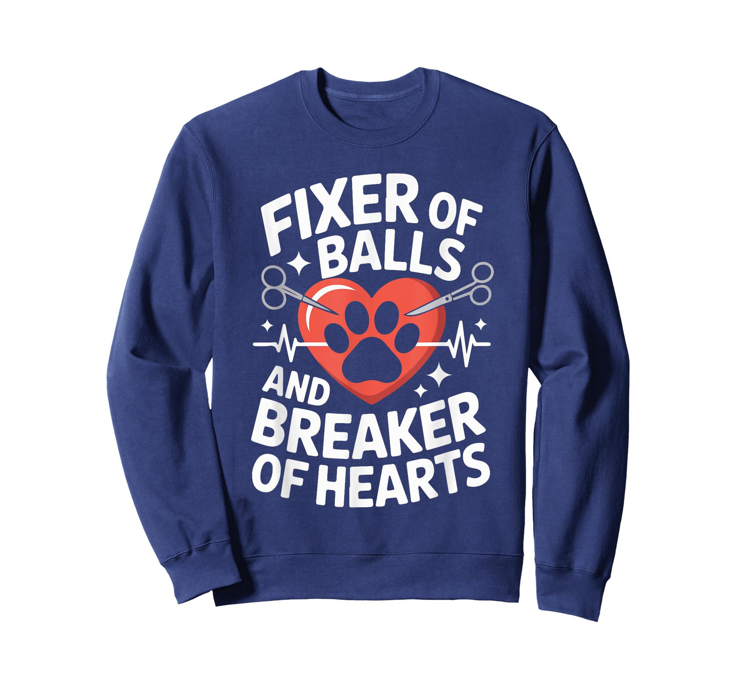 Fixer of Balls and Breaker of Hearts Fun Vet T-Shirt