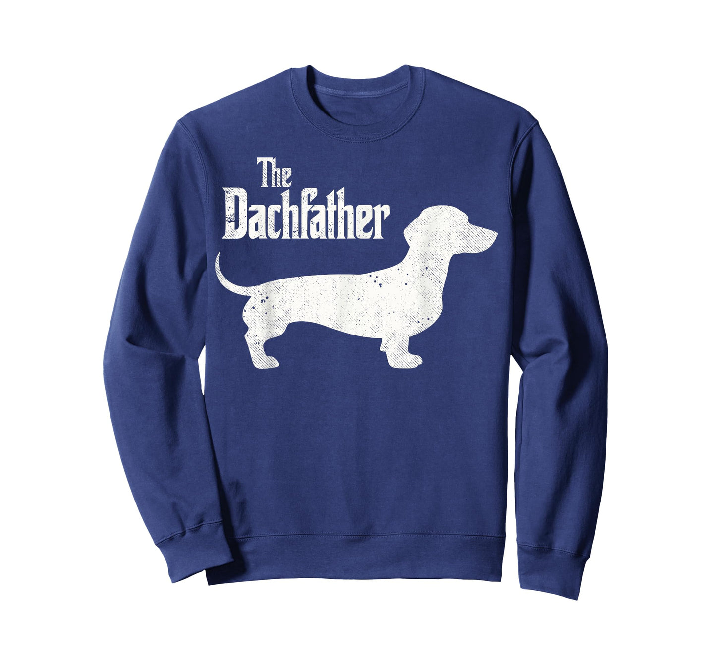 The Dachfather Dachshund Dad Tee Dogs Parents Funny Dog Joke T-Shirt