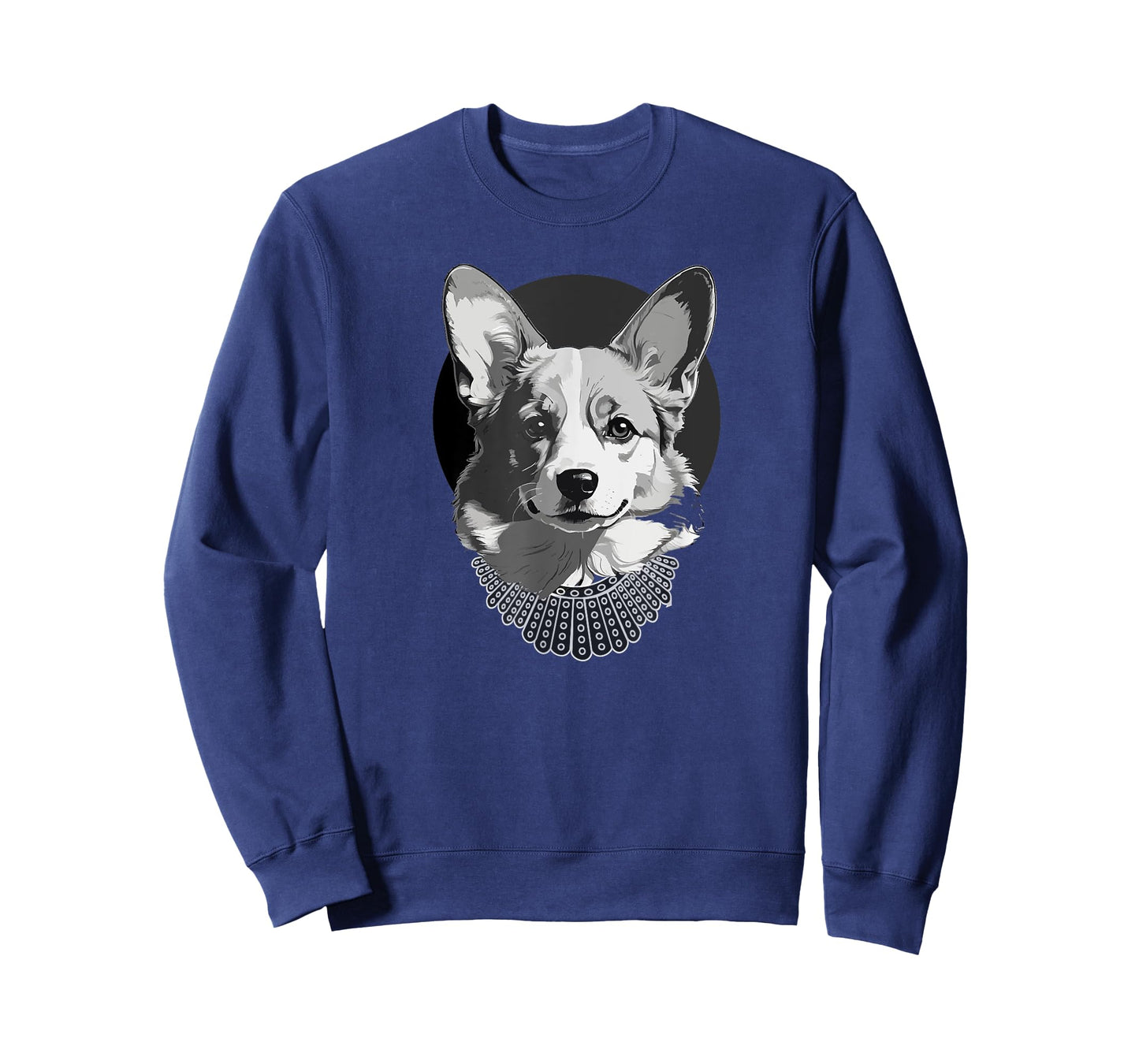 Corgi with RGB Collar Ruth Bader Ginsburg T-Shirt