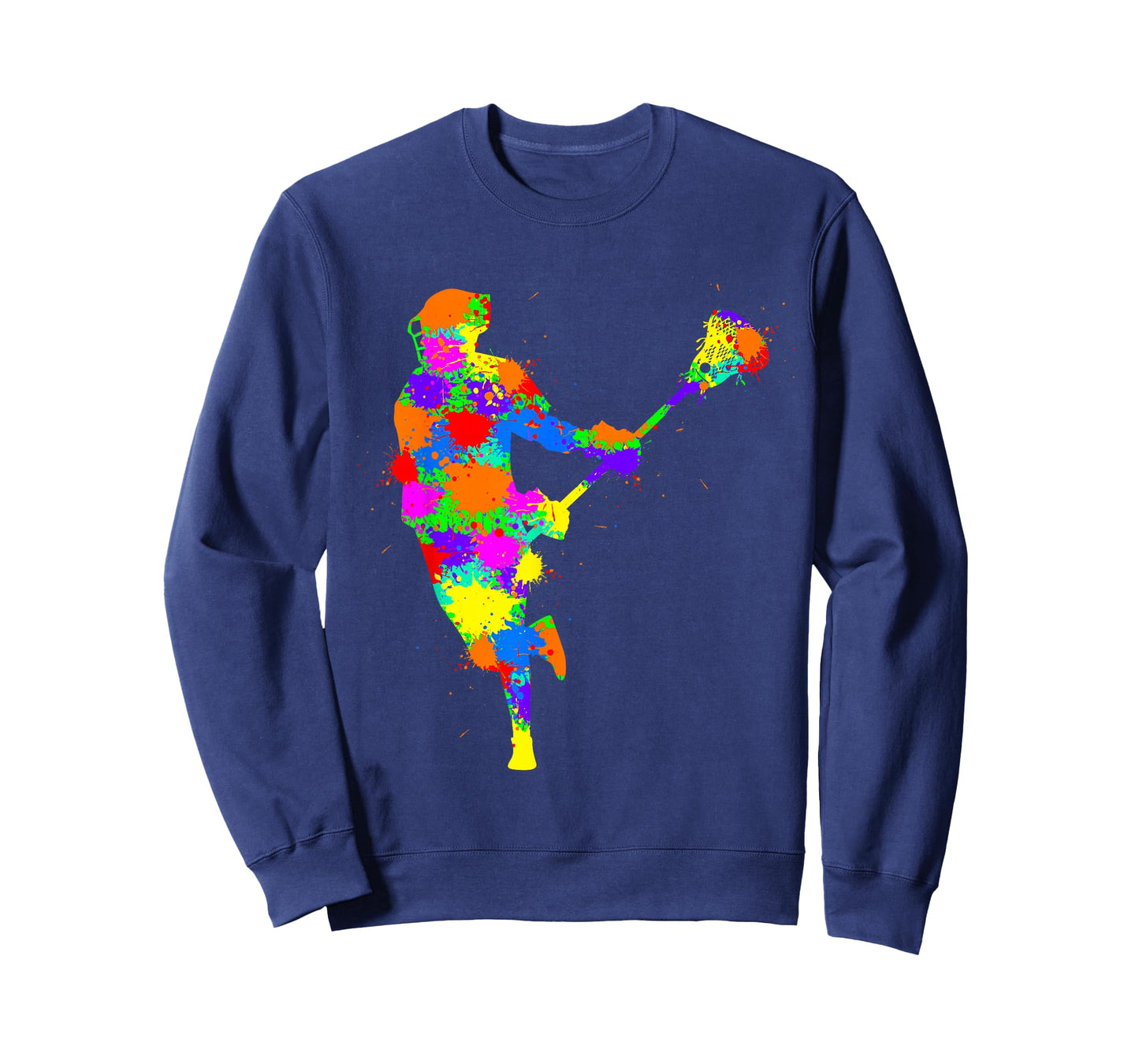 Lacrosse Player Kids Boys Youth T-Shirt