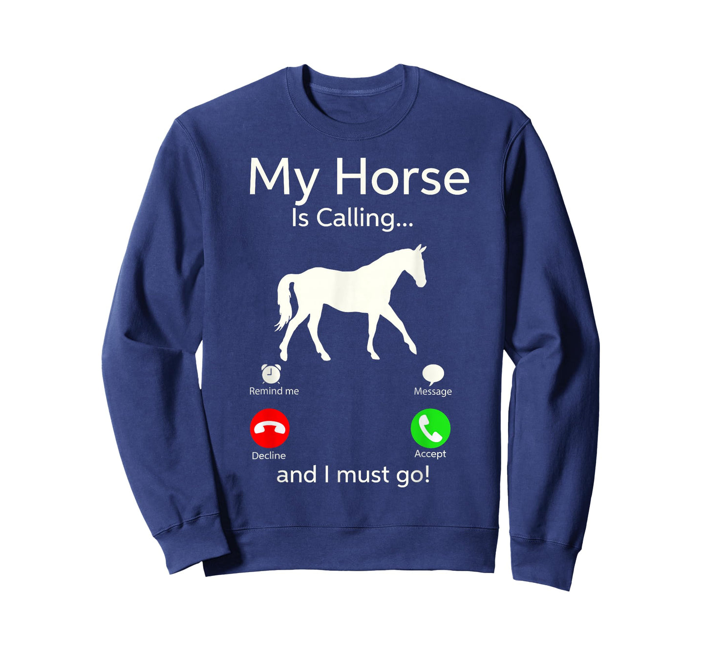 My Horse Is Calling And I Must Go Shirt Apparel Ruffle Sleeve Tee Clothing
