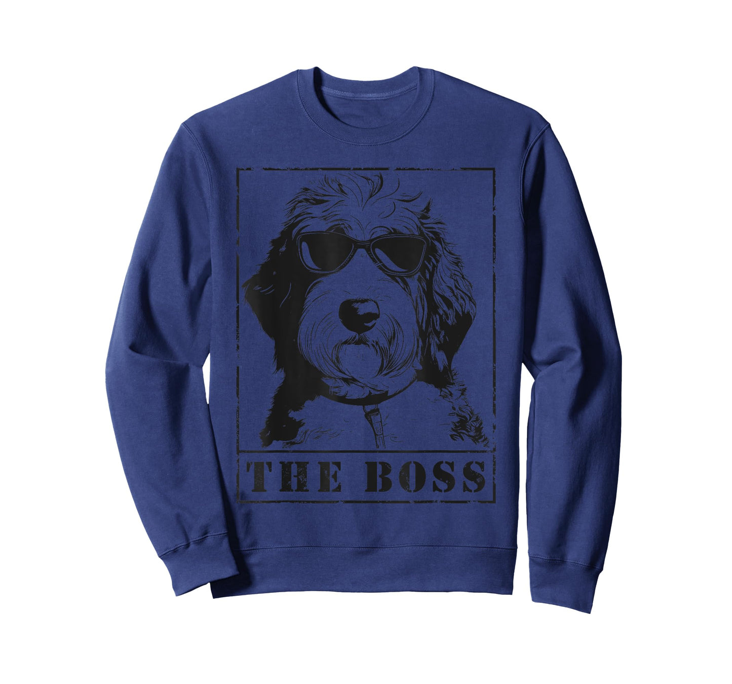 The Funny Sheepadoodle Boss Mom Dad Dog Lover T-Shirt