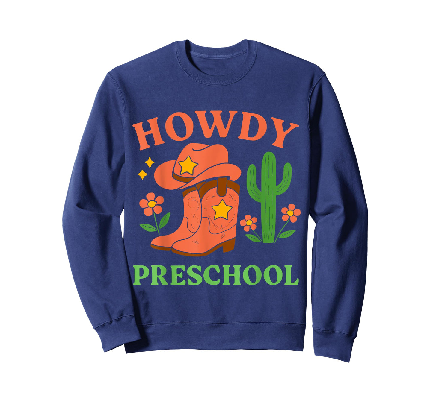Howdy Preschool Back to School Western Cowgirl Teacher Girls T-Shirt