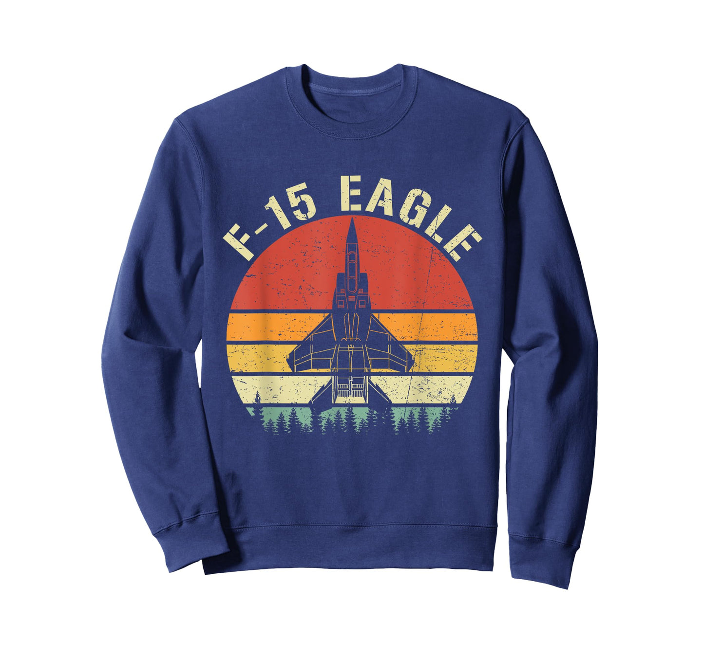 F-15 Eagle US Fighter Jet Retro Vintage Military Airplanes T-Shirt