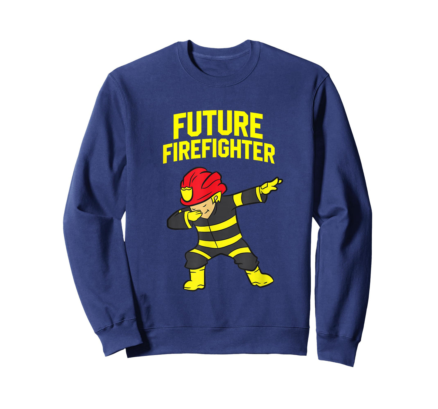 Dabbing Firefighter Kids Future Firefighter T-Shirt