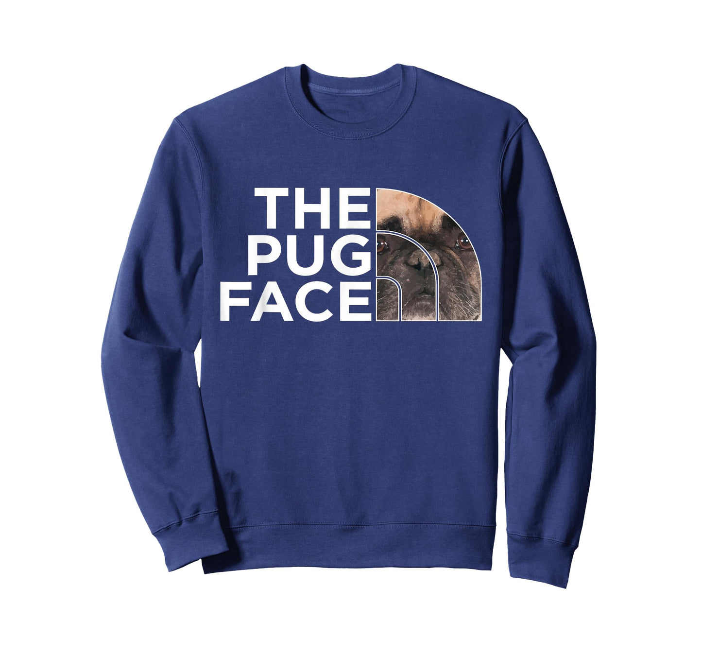 The Pug Face - Pup Puppy Owner Dog Lover Pet Breeder T-Shirt