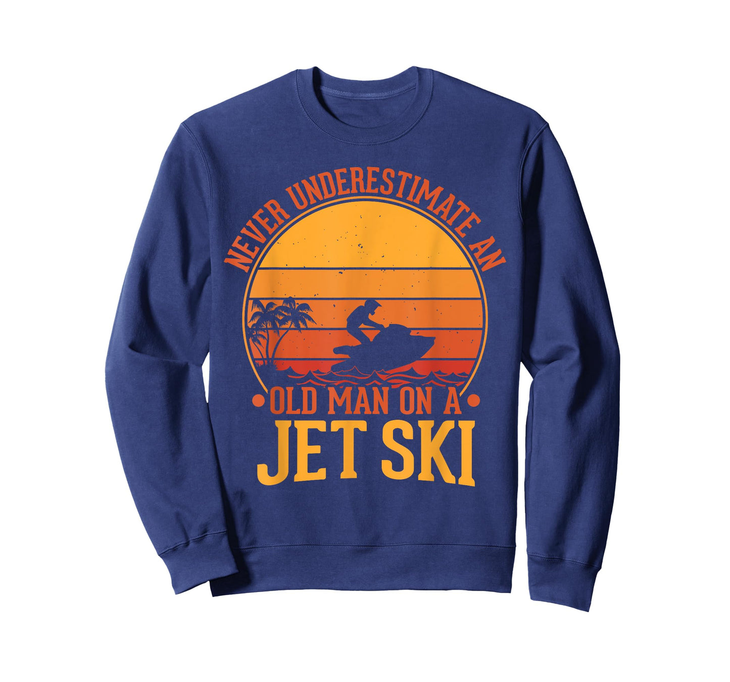 Vintage Water Jet Ski Fun Beach for Men, Retro Jet Ski T-Shirt