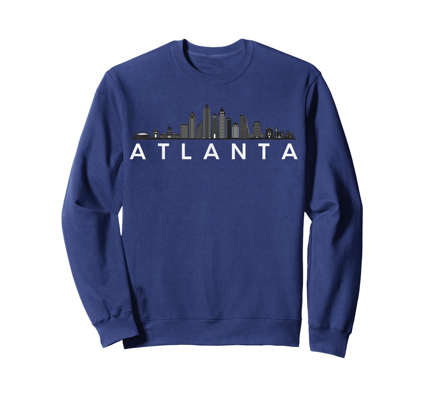 Atlanta Skyline Georgia Vintage City Souvenir Retro ATL T-Shirt