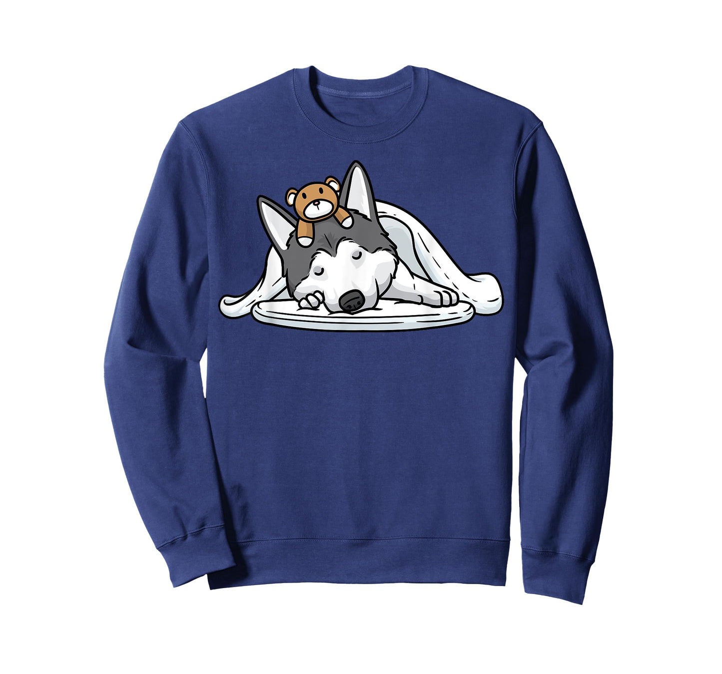 Husky Dog Official Sleeping Shirt Pajama Siberian Husky T-Shirt for Men Women Girls Kids