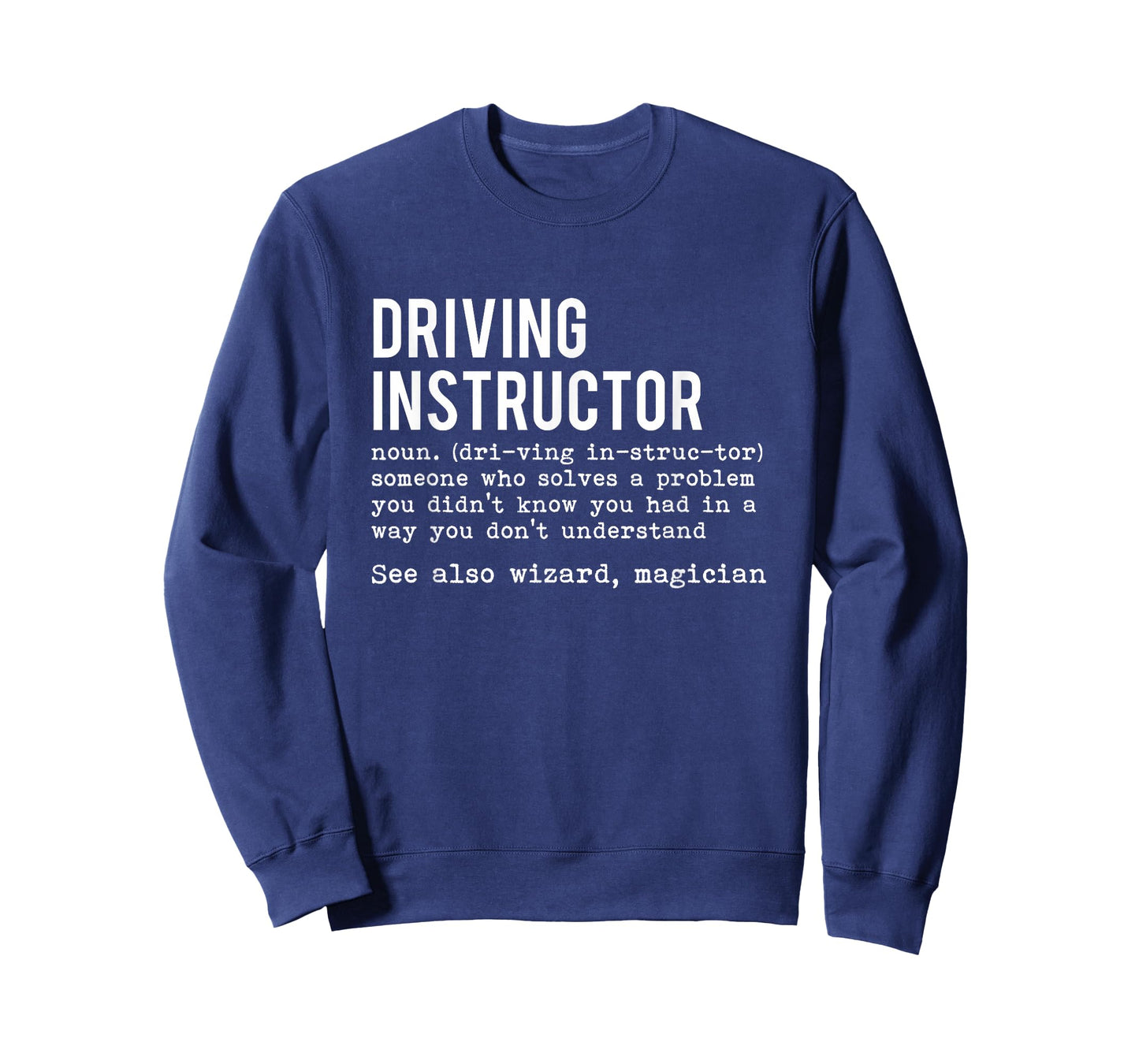 Definition Driving Teacher Driving School Gift Driving Student Car T-Shirt