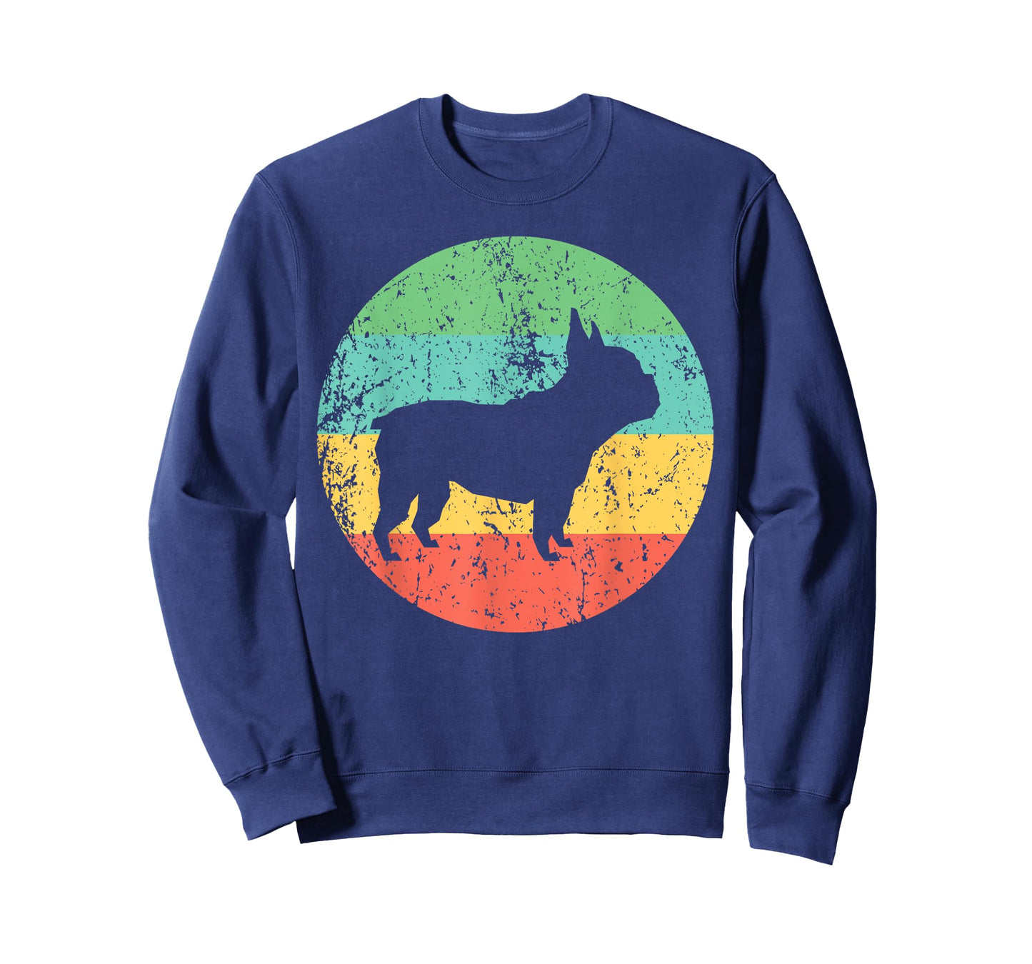 French Bulldog Shirt - Retro French Bulldog Dog T-Shirt Men Women Girls Kids T-Shirt