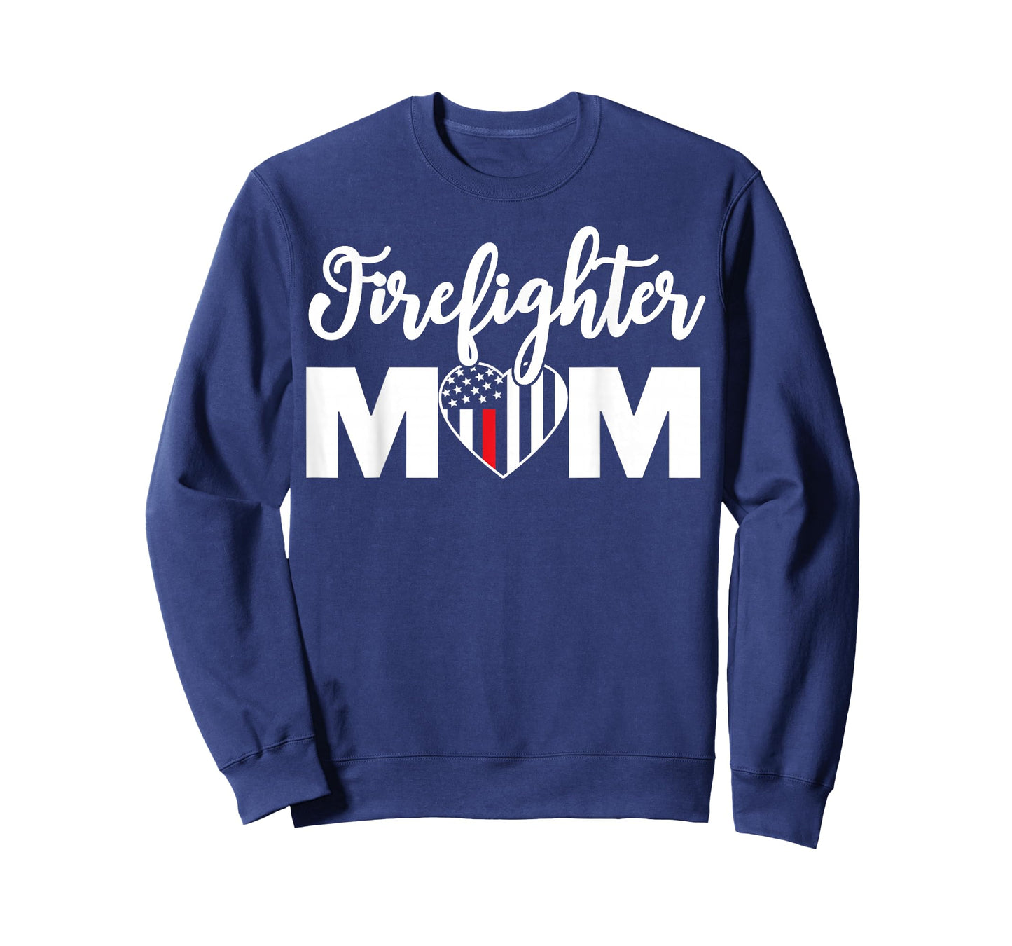 Firefighter Mom Shirt Proud Mother Design Thin Red Line T-Shirt