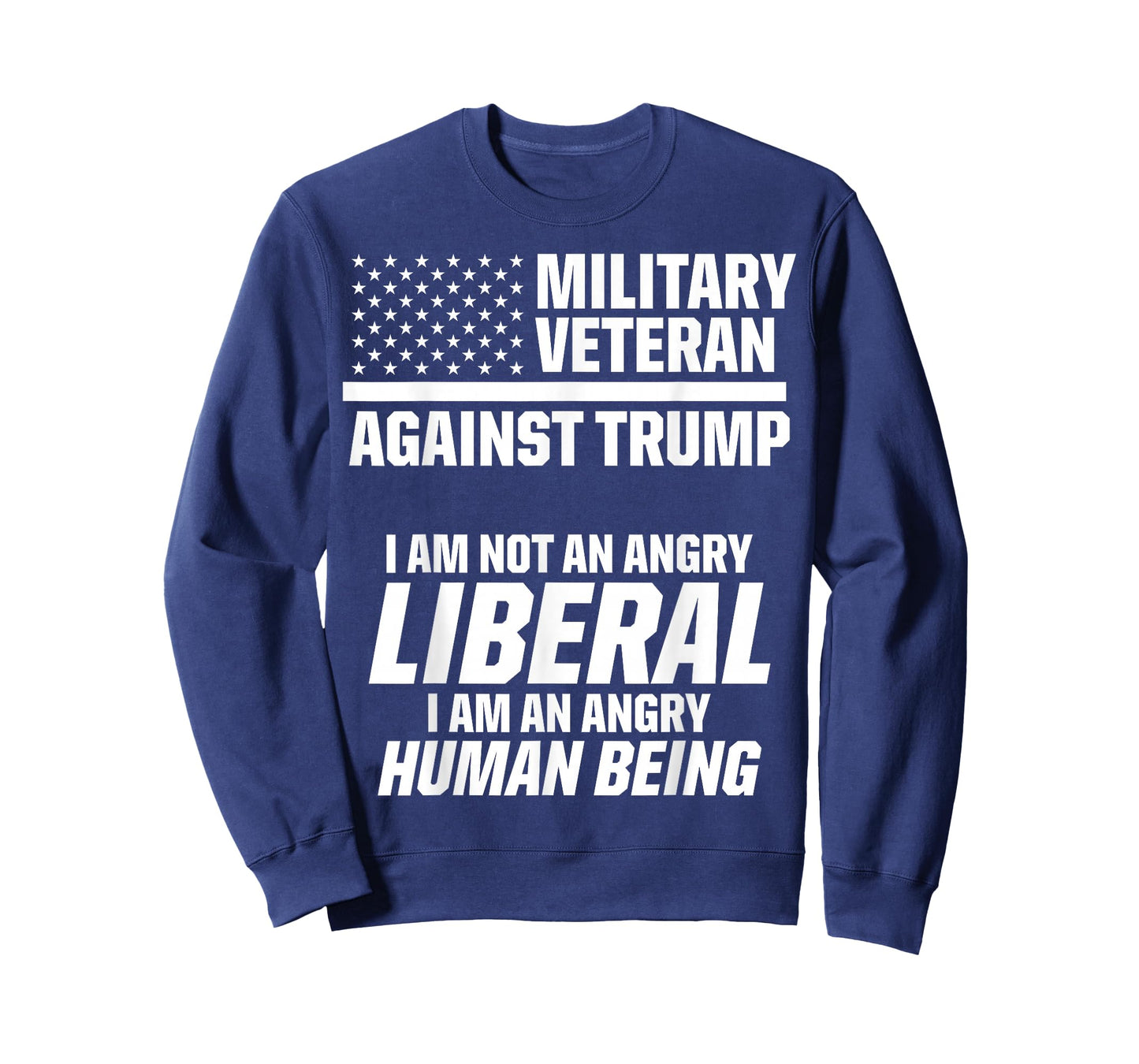 Military Veterans Against Trump 2020 Liberal USA Election T-Shirt