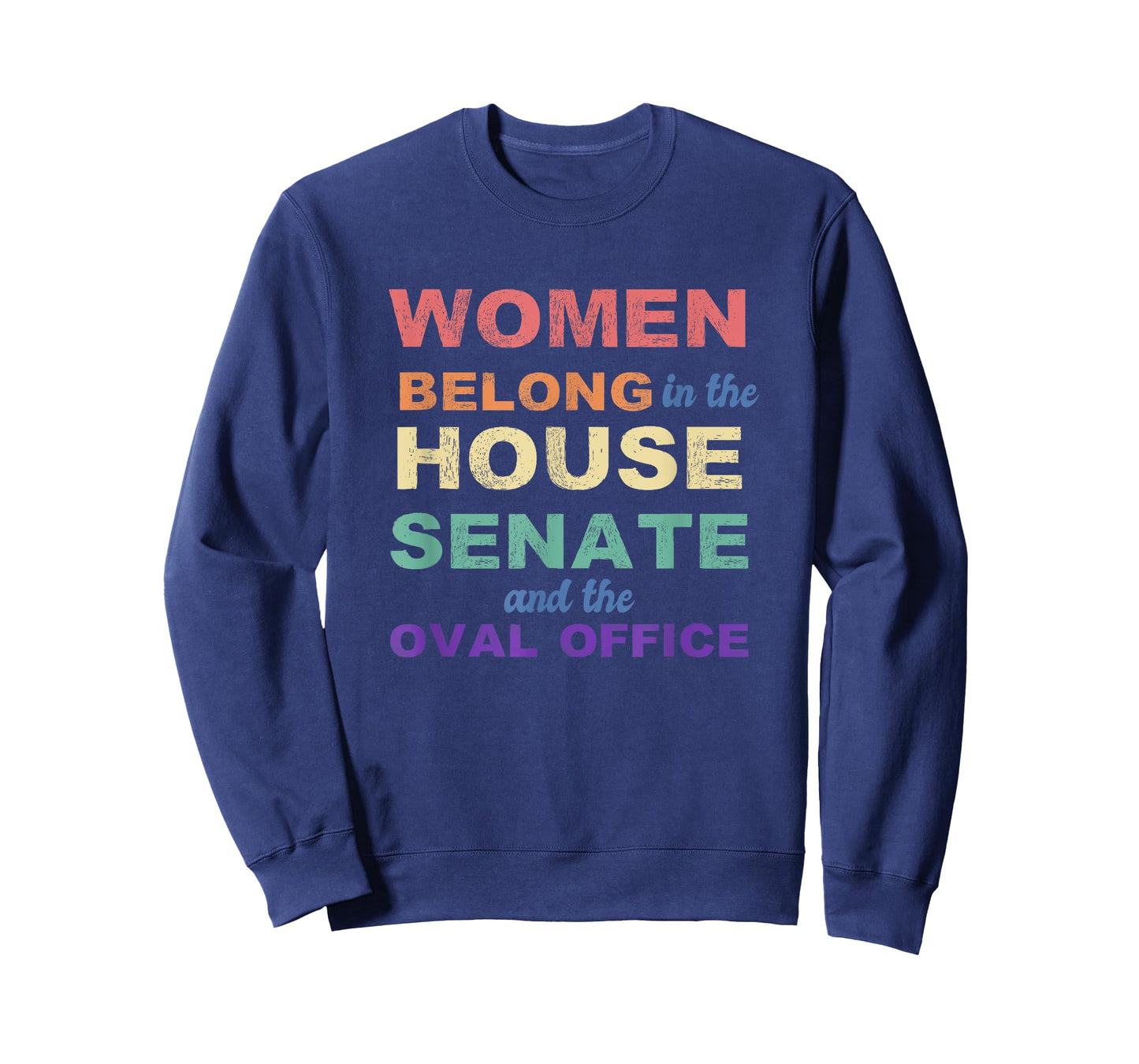 Women Belong in the House Senate Oval Office Vintage Retro T-Shirt